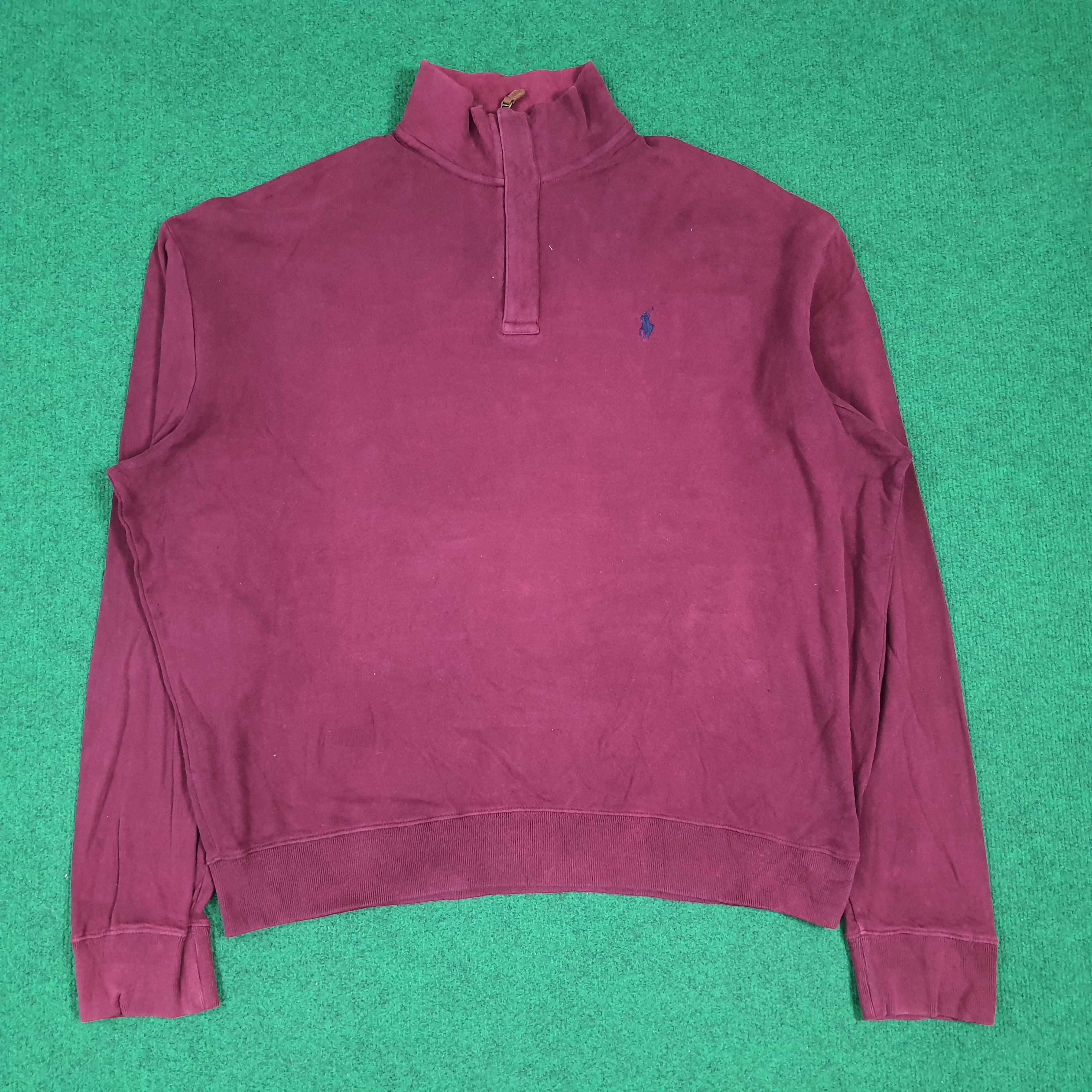 Polo Ralph Lauren Vintage Polo Golf Ralph Lauren Half Zipper Sweatshirt C284N7 Size US XL / EU 56 / 4 - 1 Thumbnail