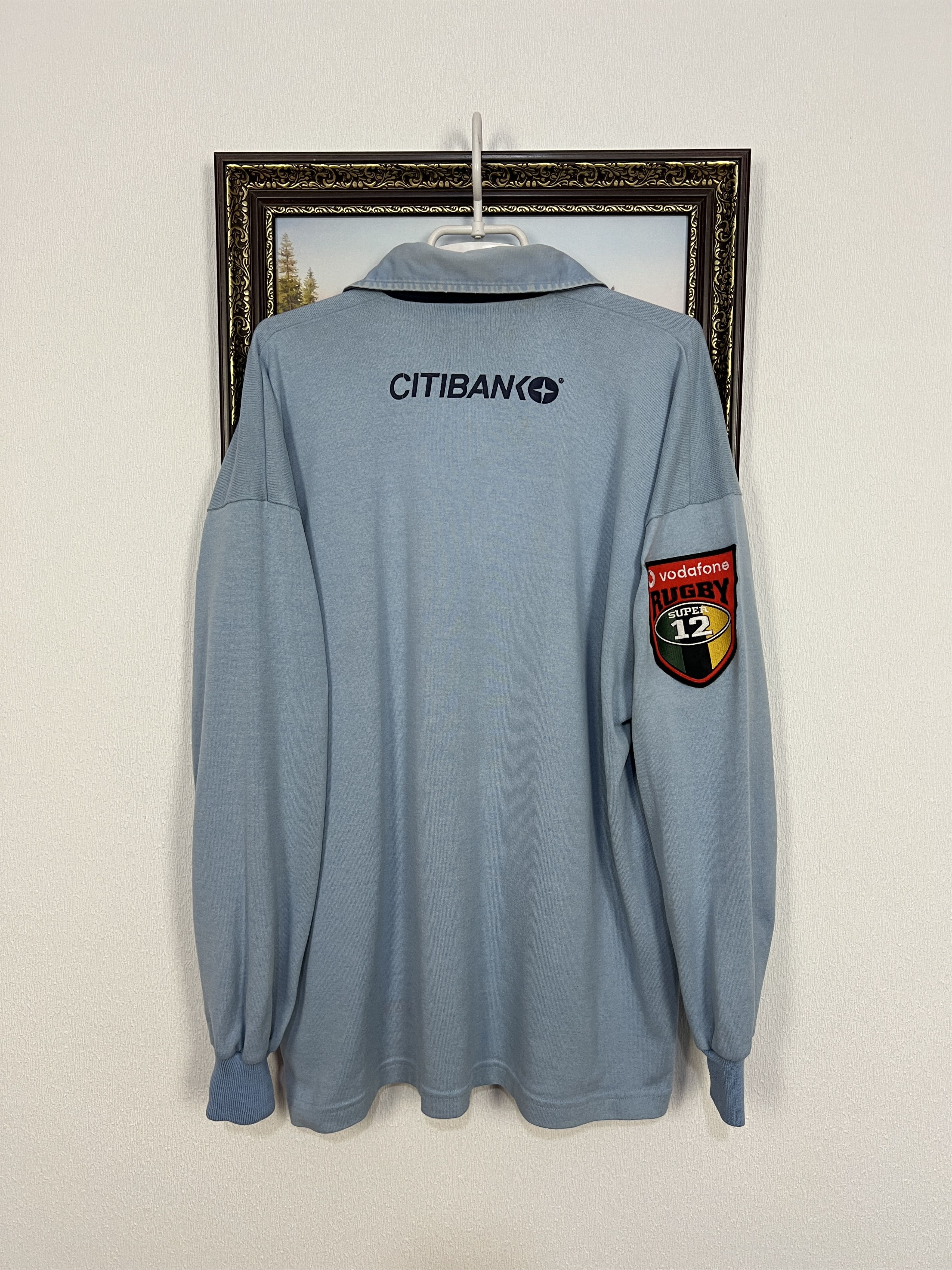 Vintage Vintage Canterbury NSW Waratahs Rugby Long Sleeve Jersey Size US XL / EU 56 / 4 - 11 Thumbnail