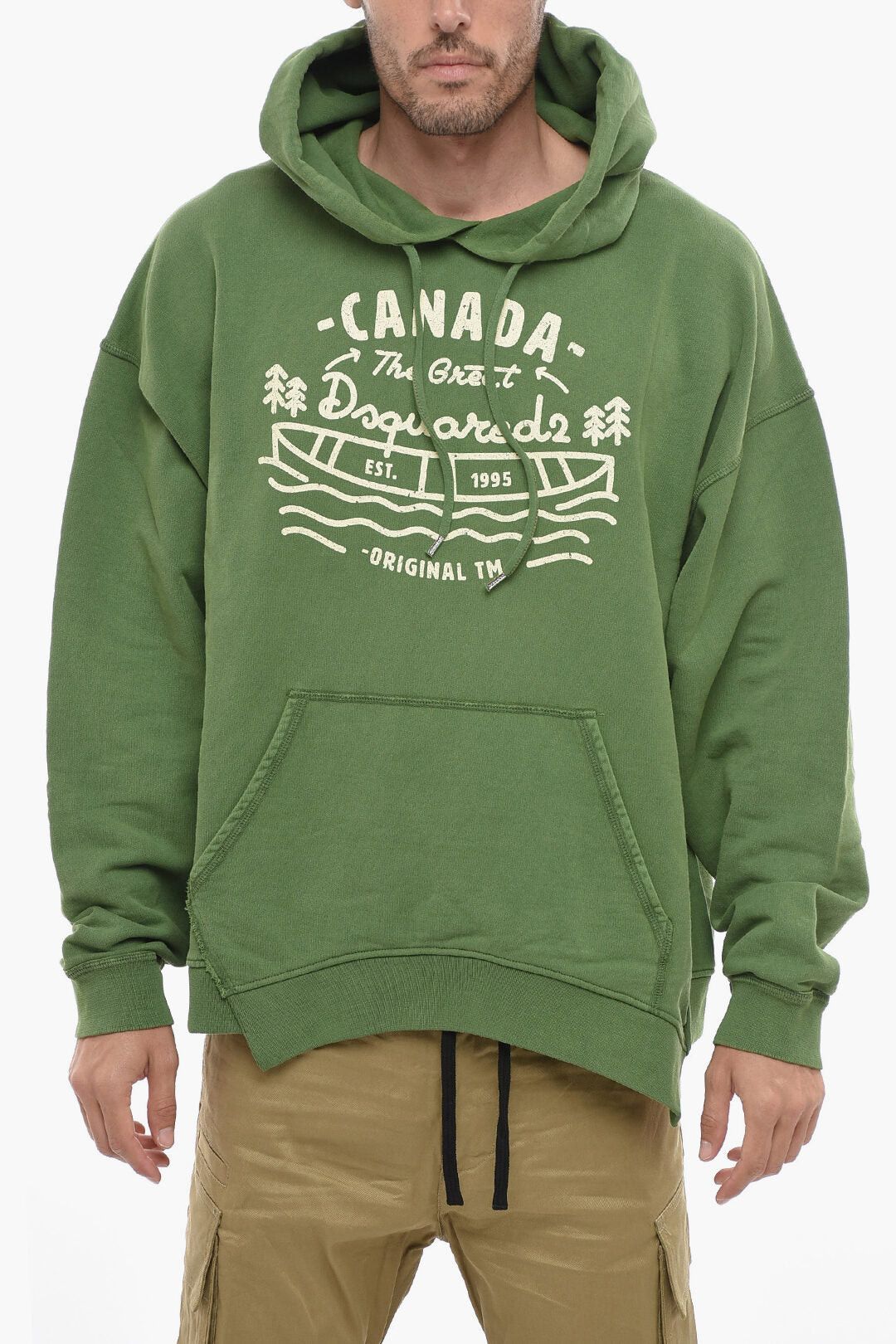 Dsquared2 Hoodie RAGIAN with Lettering Print Size US XL / EU 56 / 4 - 1 Thumbnail