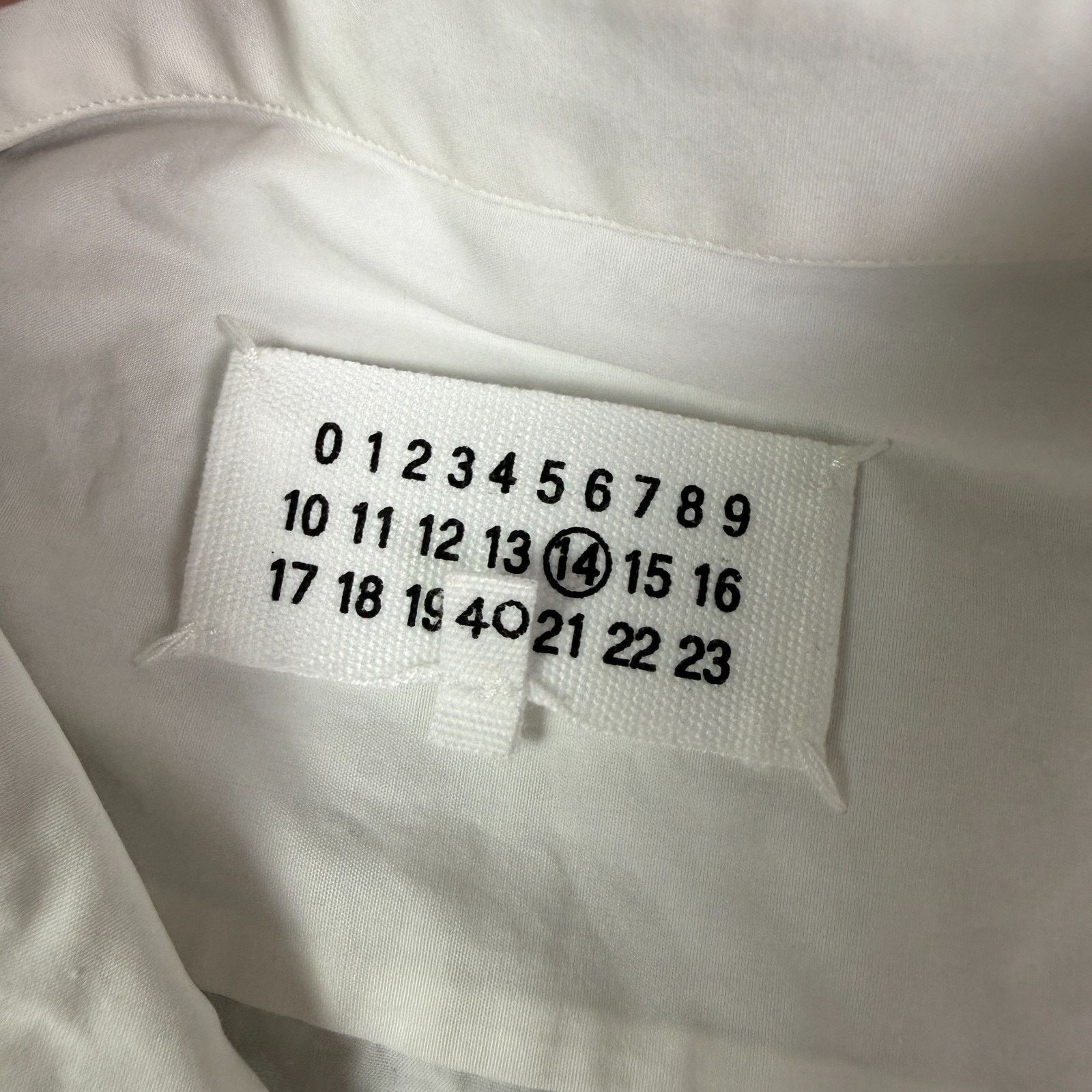 Maison Margiela Maison Margiela Button Shirt Mens 40 Patterned Collar Italy Size US S / EU 44-46 / 1 - 3 Thumbnail