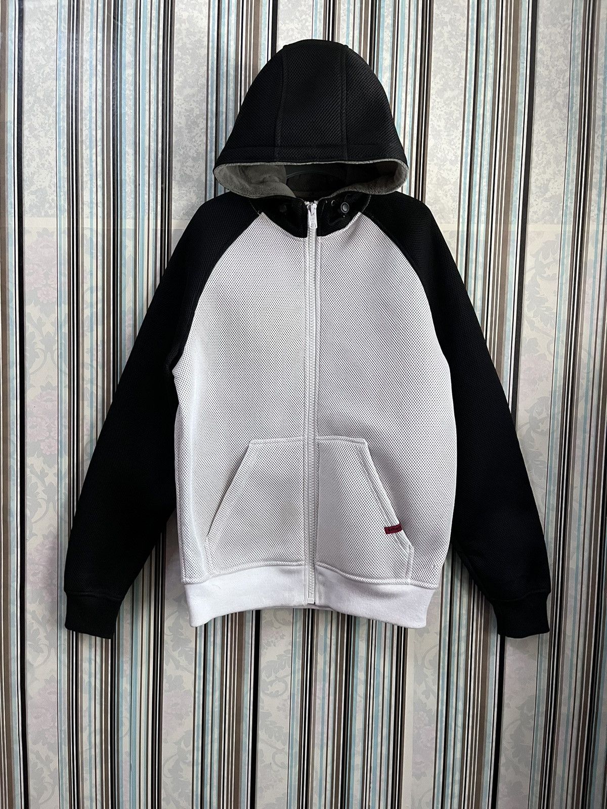 Schott 1990s Two tone mesh hood #F5 Size US XL / EU 56 / 4 - 2 Thumbnail