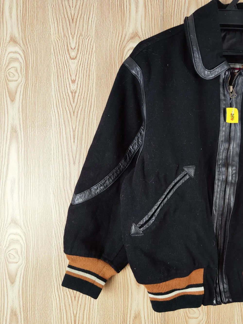 Japanese Brand DLL Splendid Batsu japan vintage Black varsity Jackets #W066 Size US M / EU 48-50 / 2 - 11 Thumbnail