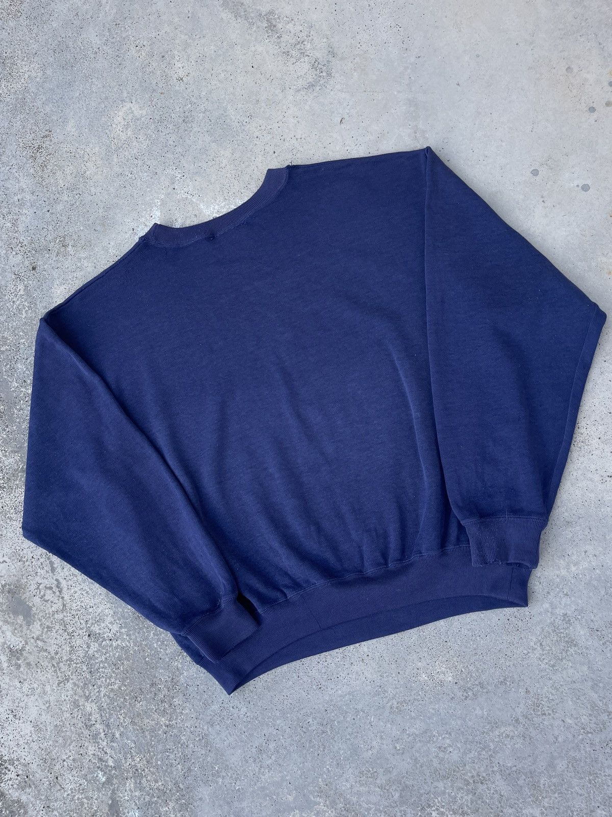 Vans × Vintage Vintage 90s Vans Big Logo USA Flag Sweatshirt Size US L / EU 52-54 / 3 - 4 Thumbnail