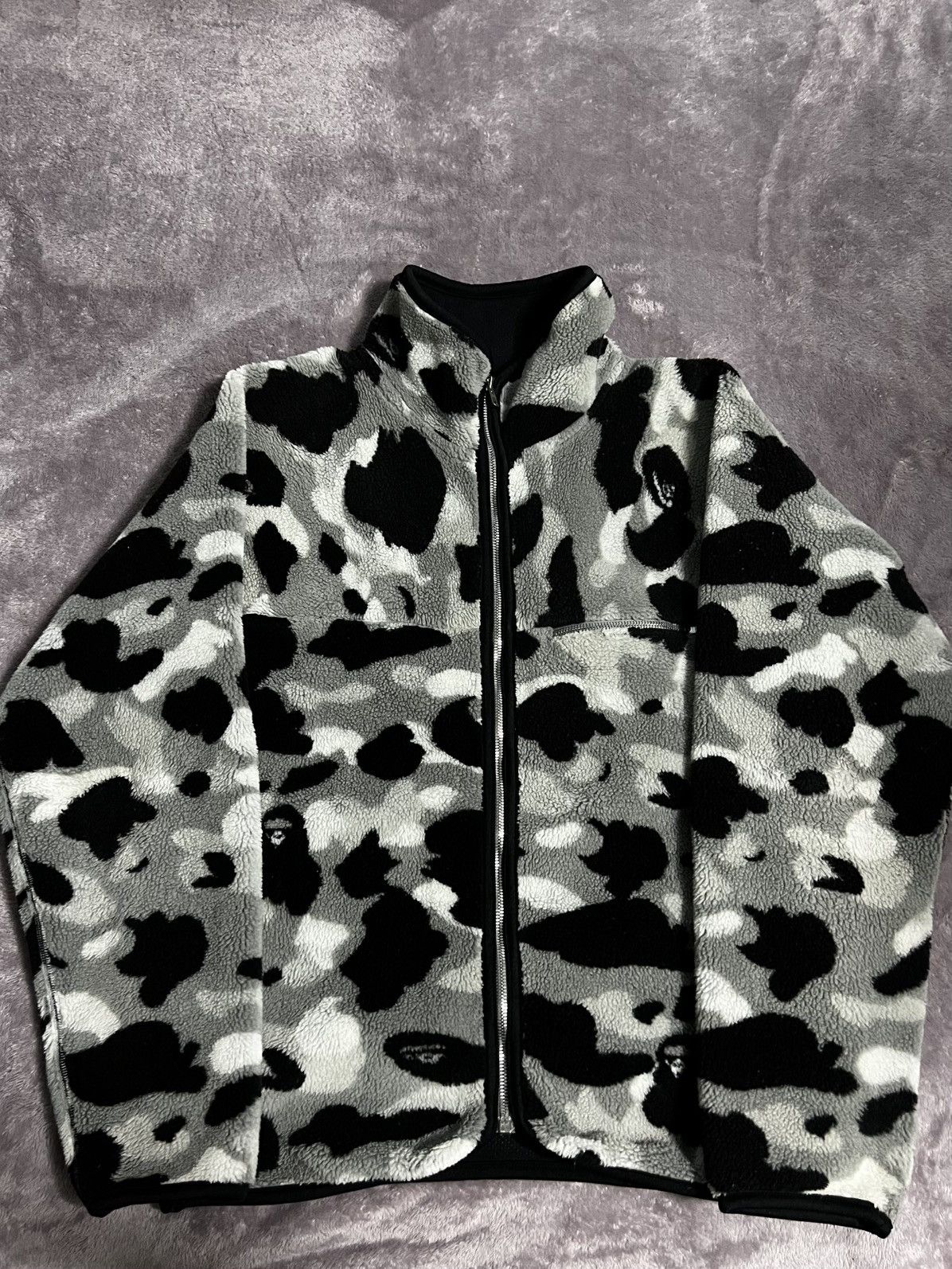 Bape Bape ‘04 Snow Camo Fleece Sweater Size US M / EU 48-50 / 2 - 3 Thumbnail