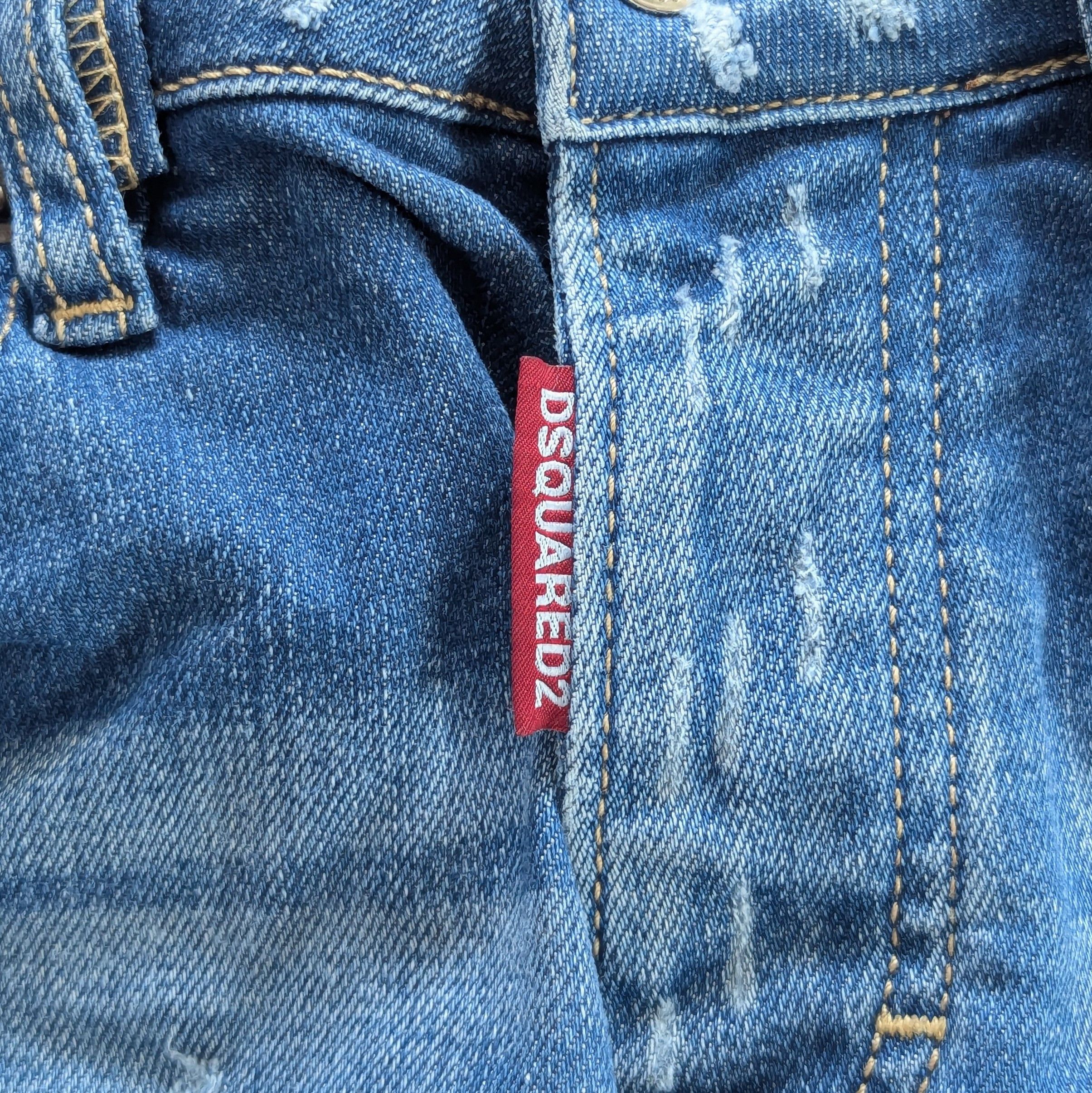 Dsquared2 Dsquared2 Skinny Dan Jean Pants Made In Italy Luxury Brand Size US 28 / EU 44 - 4 Thumbnail