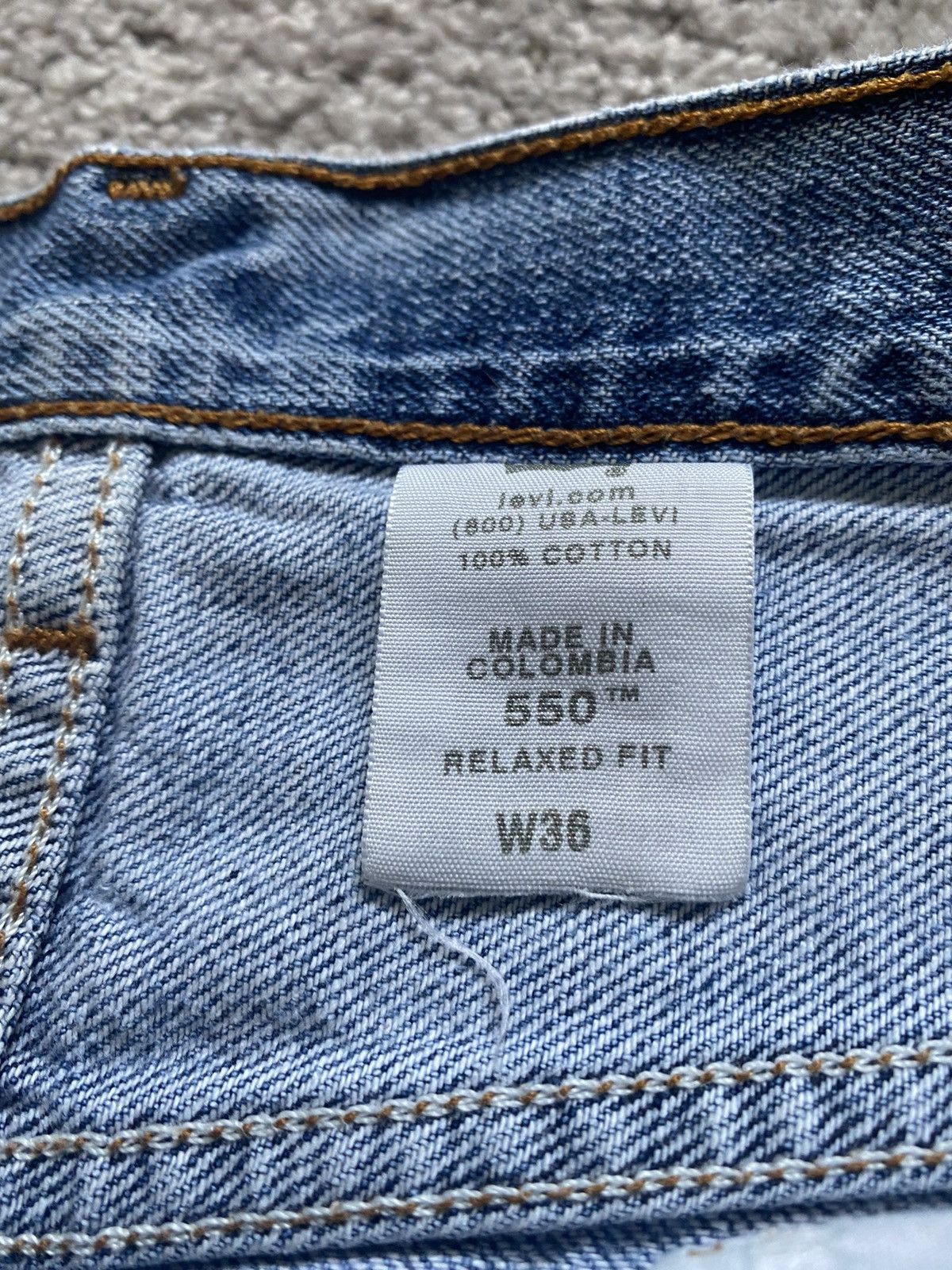 Levi's × Vintage Vintage Levi’s Jorts Size US 36 / EU 52 - 6 Thumbnail