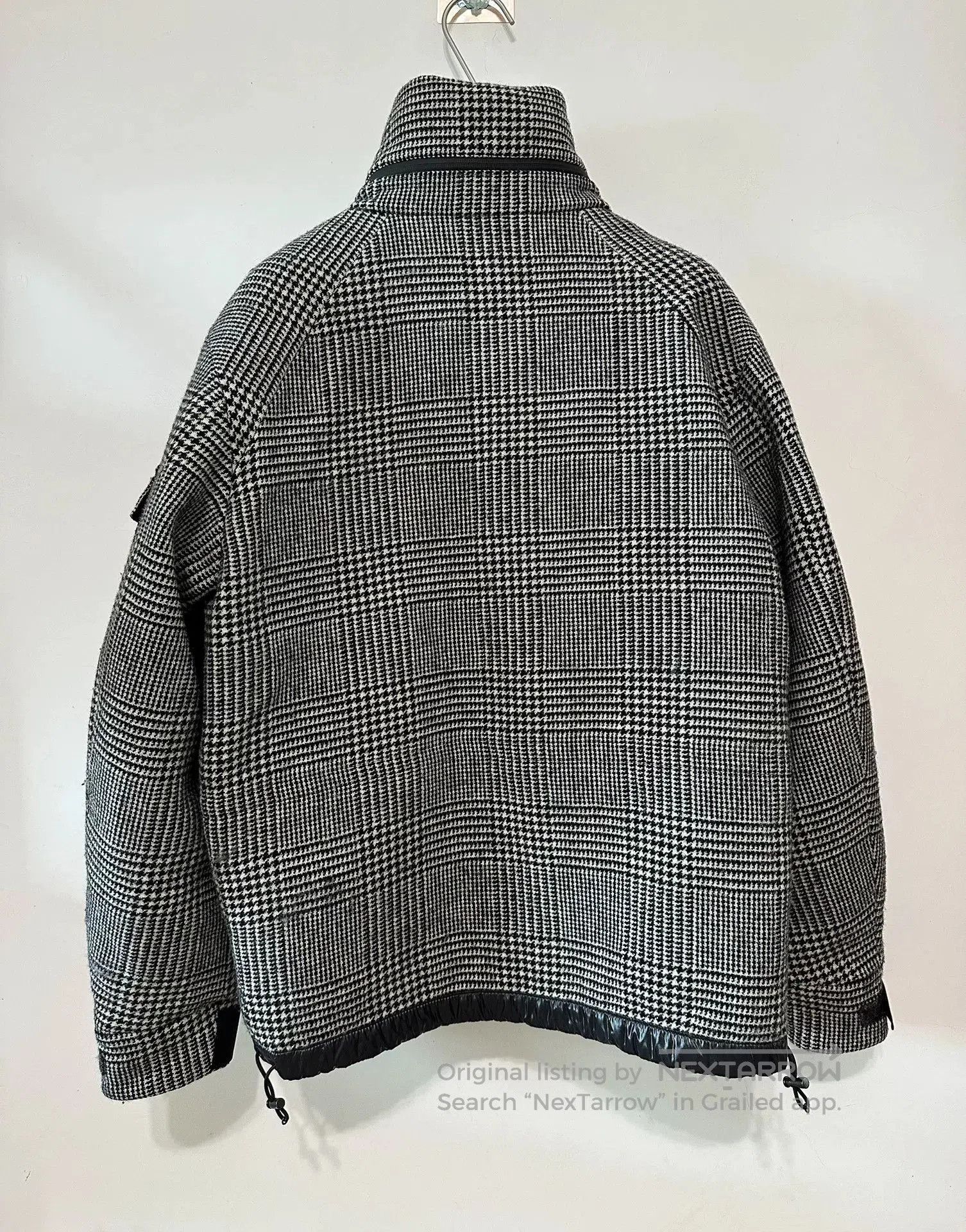 Moncler Moncler Wool Houndstooth Down Jacket. Size US M / EU 48-50 / 2 - 2 Thumbnail