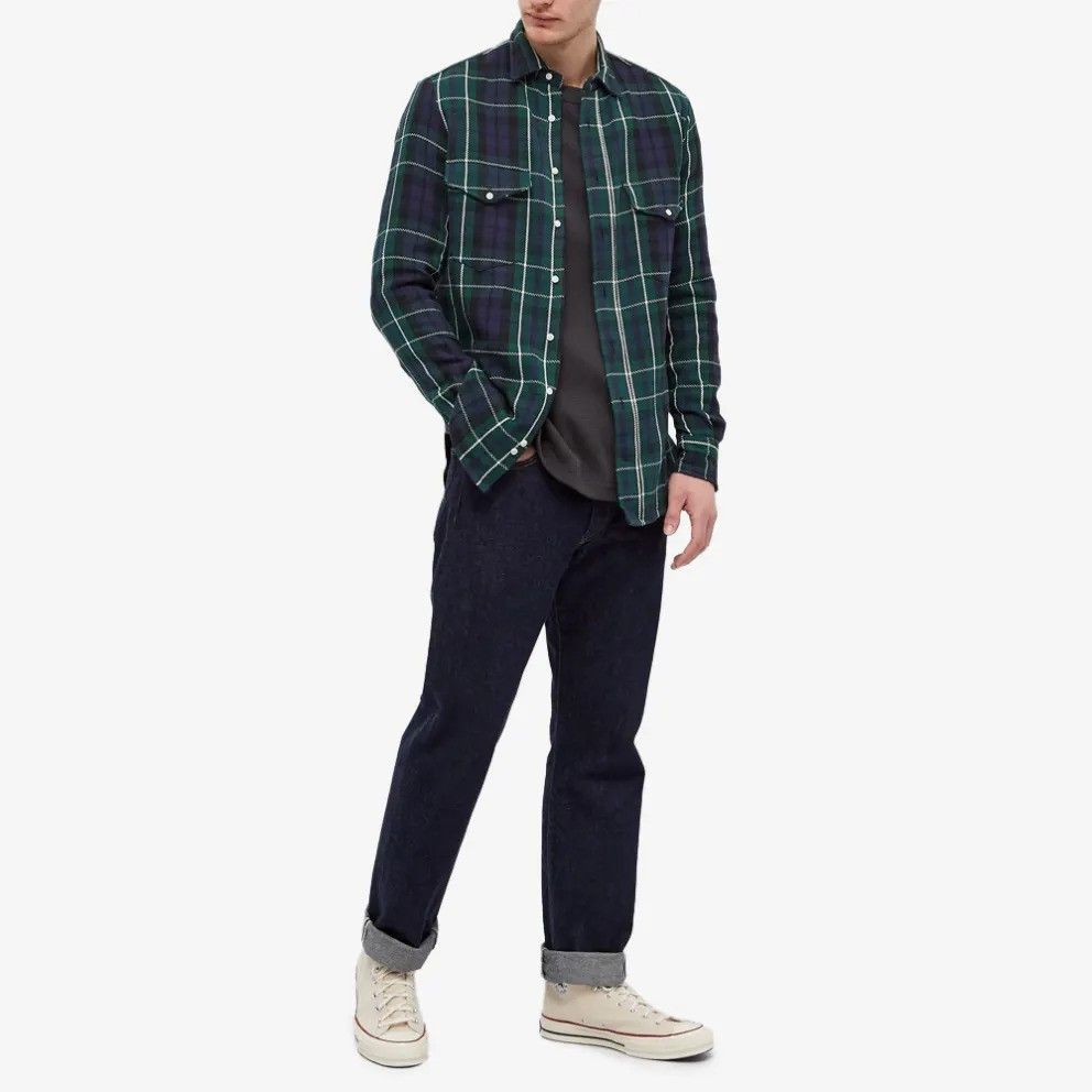 END. Gitman Vintage Triple Yarn Flannel Overshirt END Exclusive Size US S / EU 44-46 / 1 - 2 Thumbnail