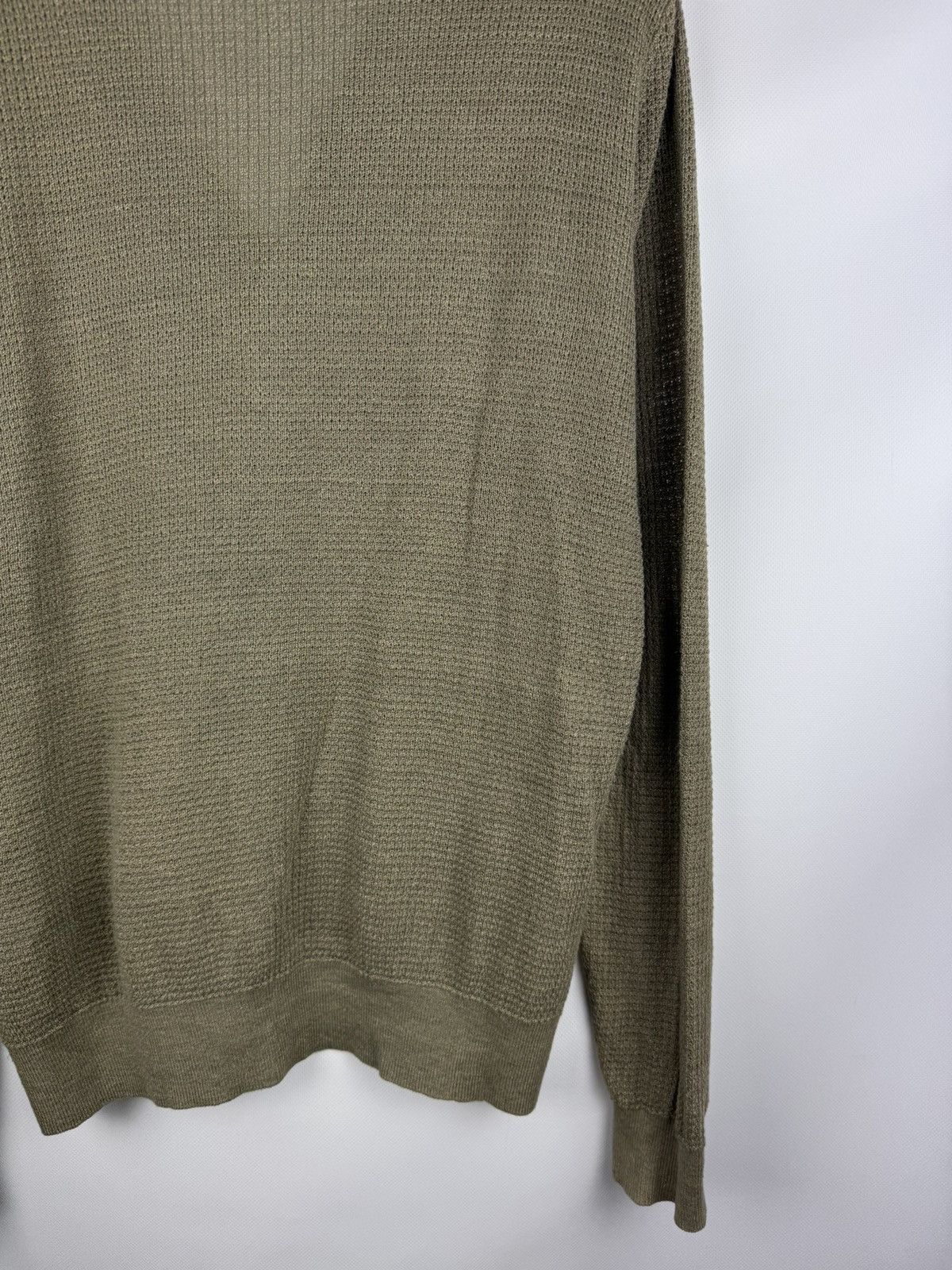 Suitsupply Suitsupply Men’s Linen Button Front Knitted Cardigan Sweater Size US XL / EU 56 / 4 - 19 Thumbnail