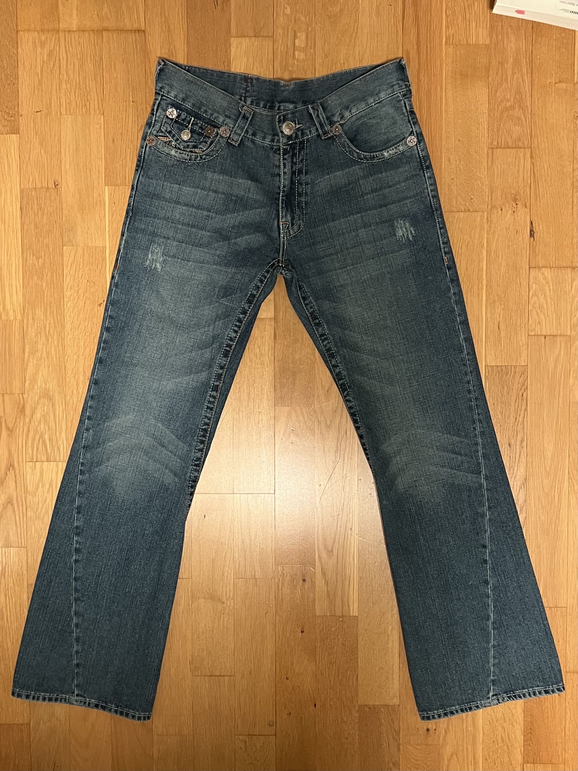 image of Jean x True Religion Joey Super T (32X33) in Blue, Men's