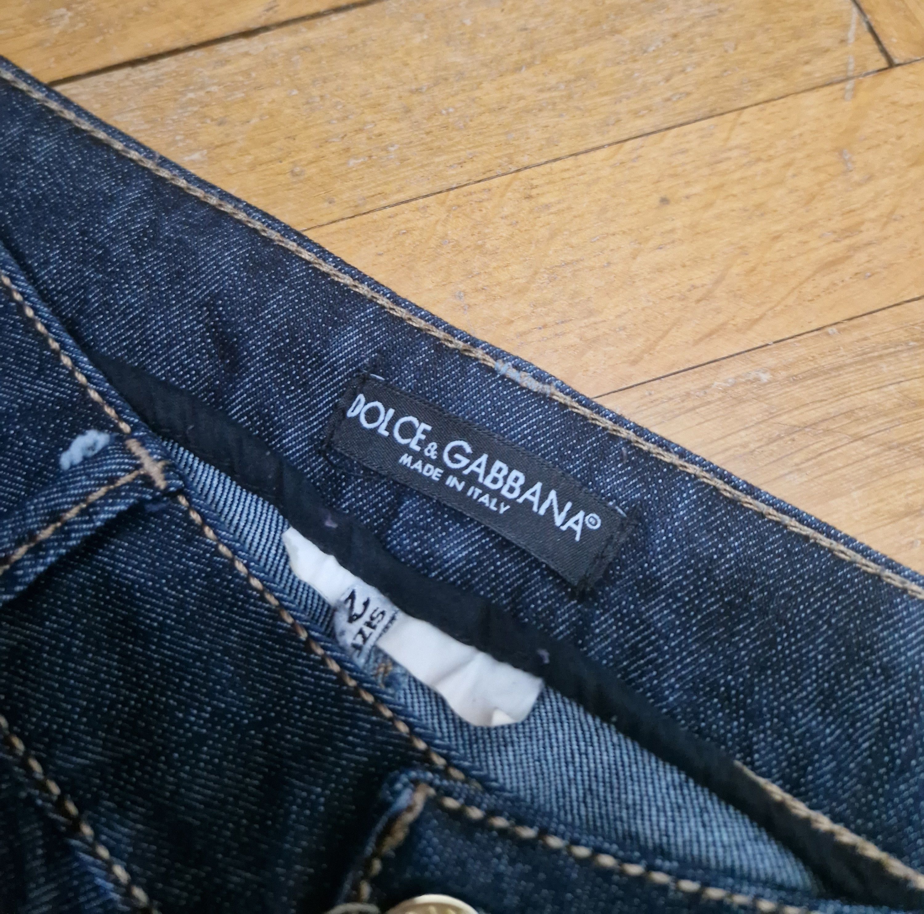 Dolce & Gabbana Dolce & Gabbana D&G low waist skinny denim pants Size 26" / US 2 / IT 38 - 3 Thumbnail