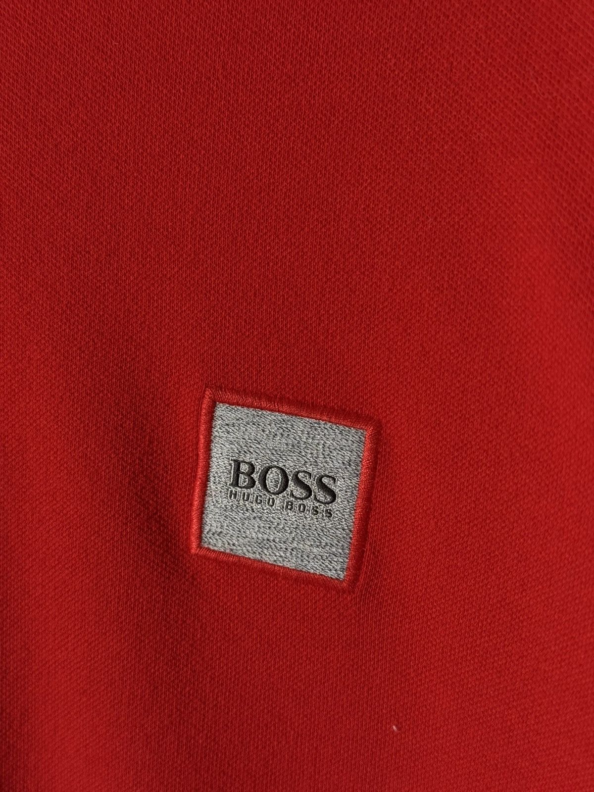 Hugo Boss Hugo Boss Slim Fit Long Sleeve Polo Red Cotton Men’s Size L Size US L / EU 52-54 / 3 - 4 Thumbnail