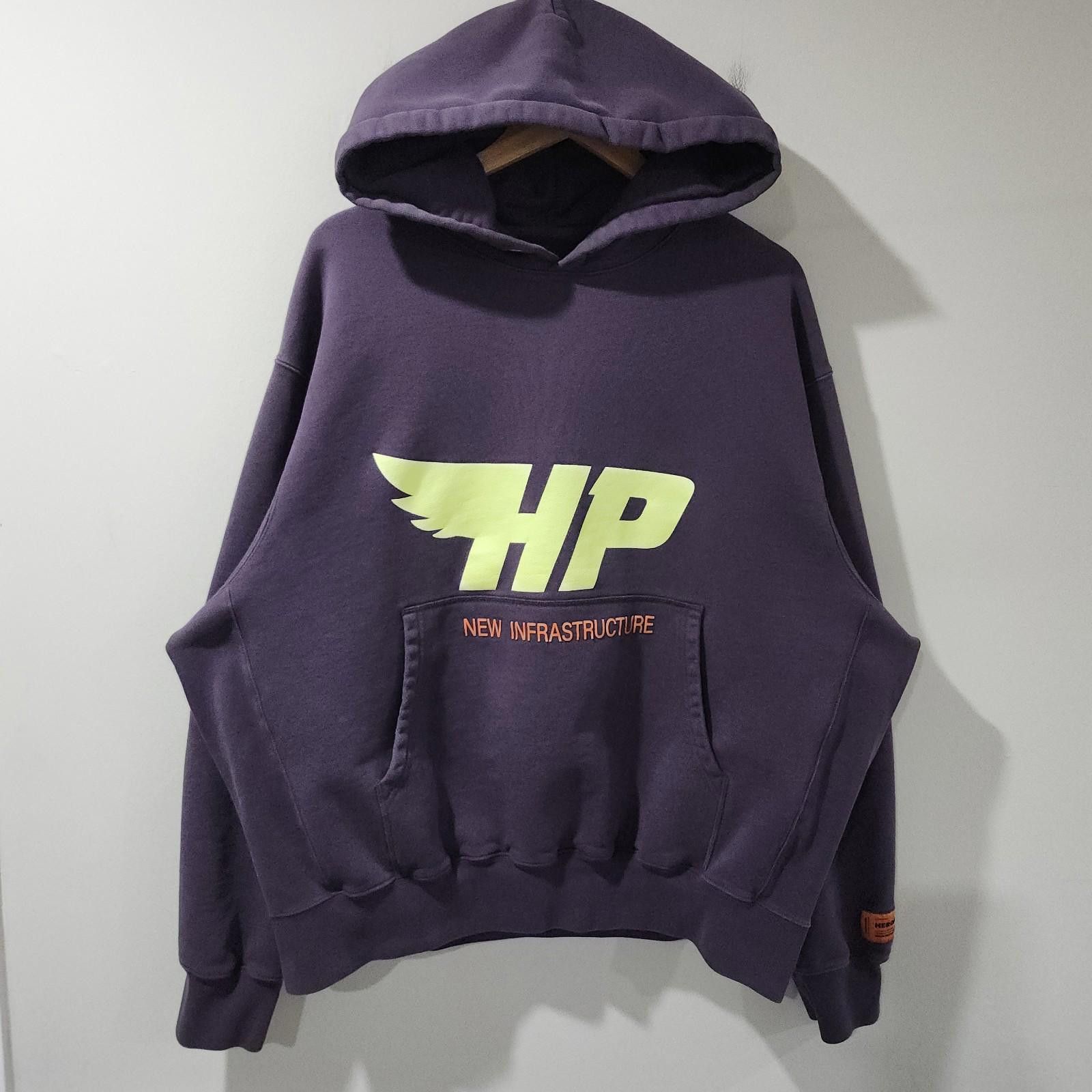 Heron Preston Heron Preston Fly Hoodie Oversized Baggy Thick Mens XXL Size US XXL / EU 58 / 5 - 1 Thumbnail