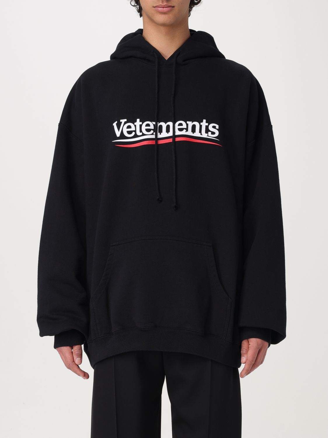 image of Vetements Sweatshirt Men Black (Size Medium)