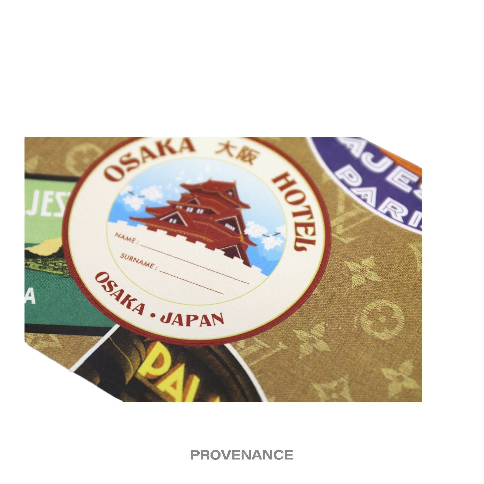 Louis Vuitton 🔴 Louis Vuitton Monogram Sticker Postcard - Osaka Hotel Size ONE SIZE - 3 Thumbnail