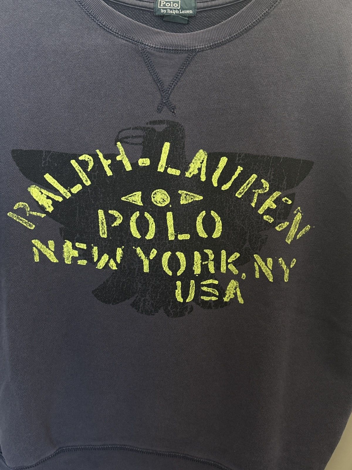 Ralph Lauren Ralph Lauren New York Short Sleeve Sweater Size US XS / EU 42 / 0 - 2 Thumbnail