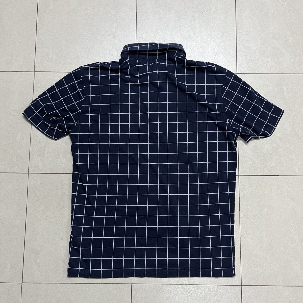 Designer × Japanese Brand × Uniqlo Uniqlo Grid Polo Shirt Size US S / EU 44-46 / 1 - 9 Thumbnail