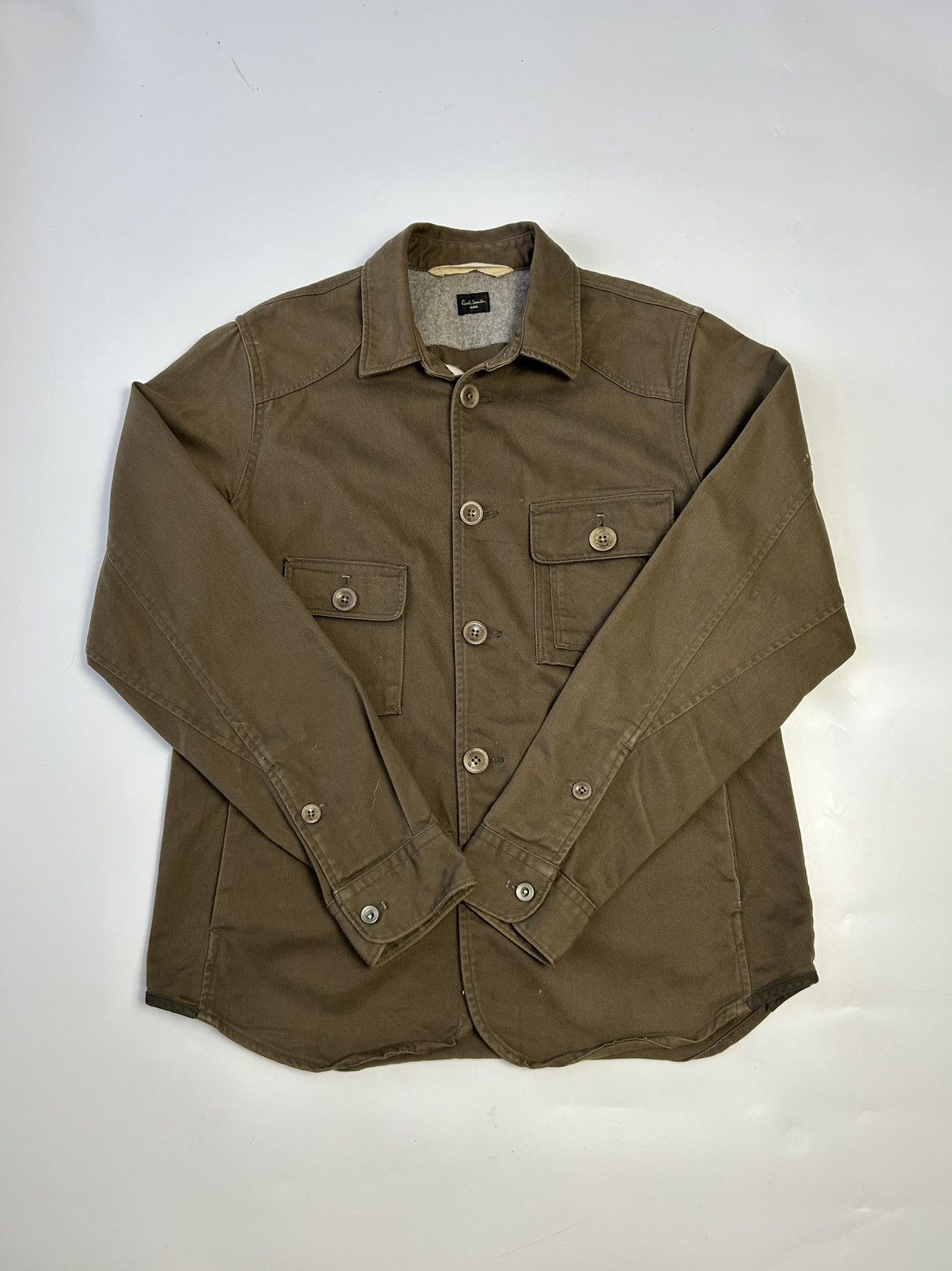 Designer × Paul Smith PAUL SMITH JEANS BUTTON UP LONG SLEEVE SHIRT Size US L / EU 52-54 / 3 - 2 Thumbnail