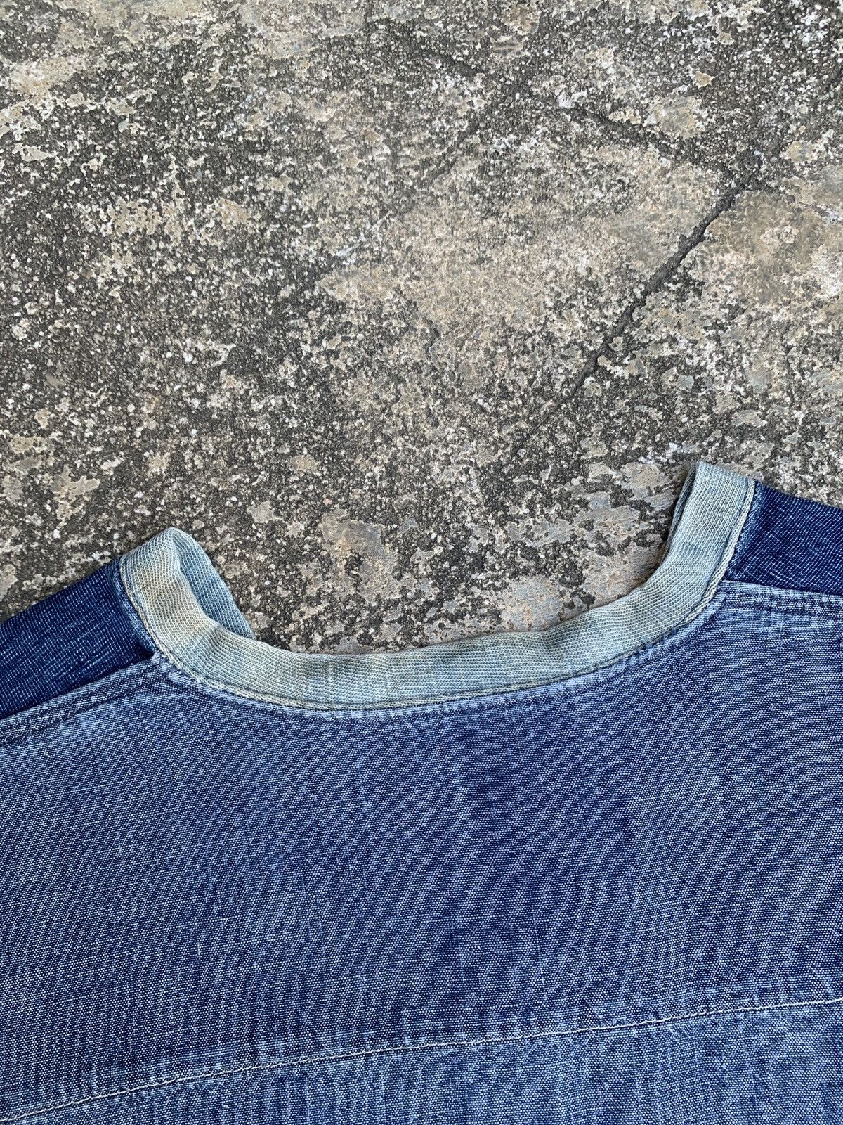 45rpm × Japanese Brand 45rpm Japan Faded Indigo Natural Color Denim Tee Size US L / EU 52-54 / 3 - 5 Thumbnail