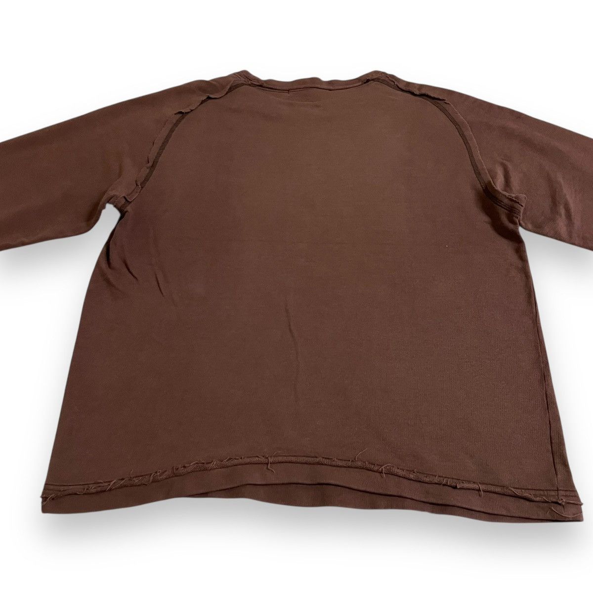If Six Was Nine Vintage Disstres Reversed Plain Sweatshirt Beams Jp Size US L / EU 52-54 / 3 - 8 Thumbnail