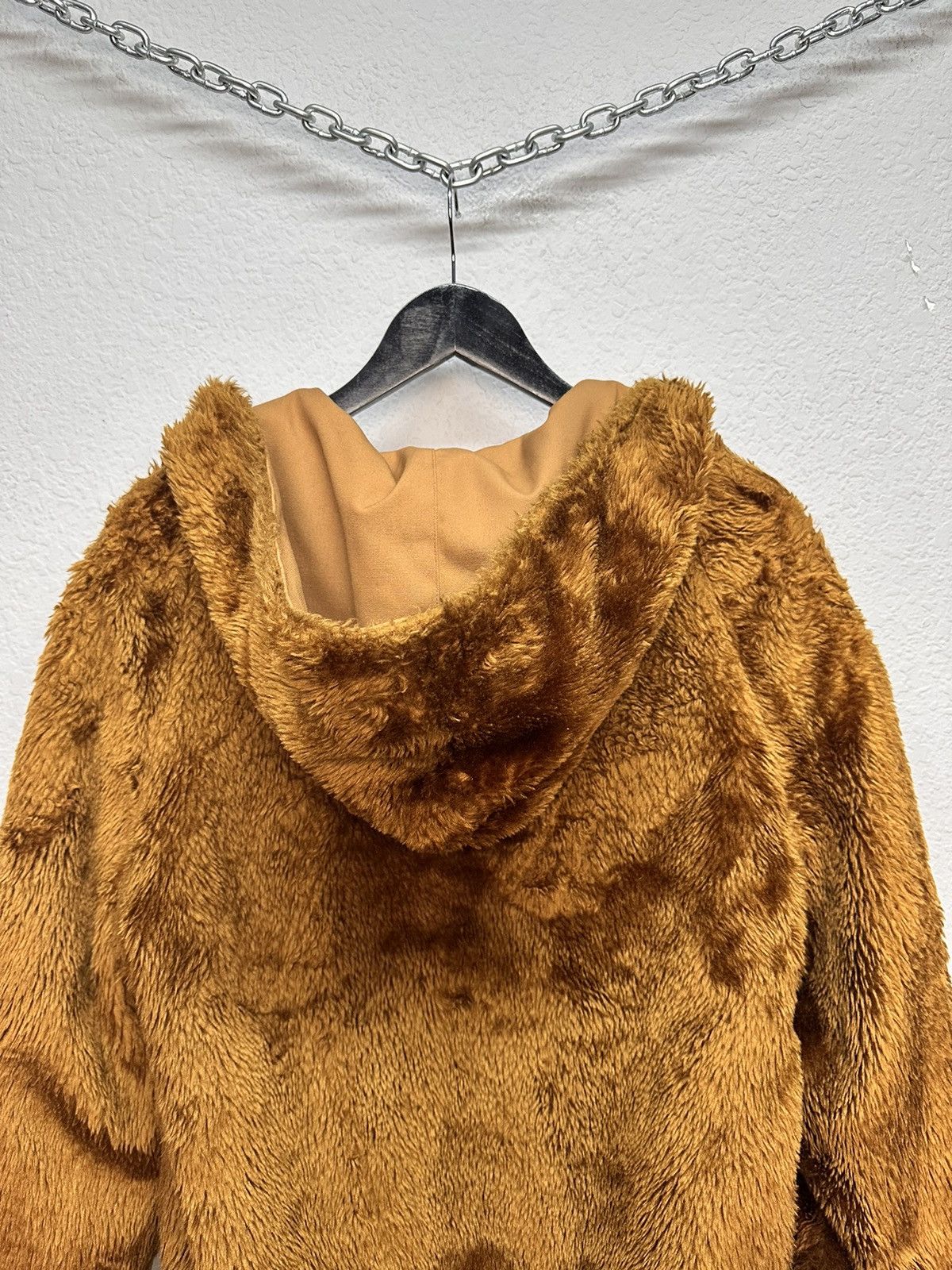 If Six Was Nine Vintage Brown Bomber Jacket Fleece Lined 90s Workwear LGB Size US M / EU 48-50 / 2 - 11 Thumbnail