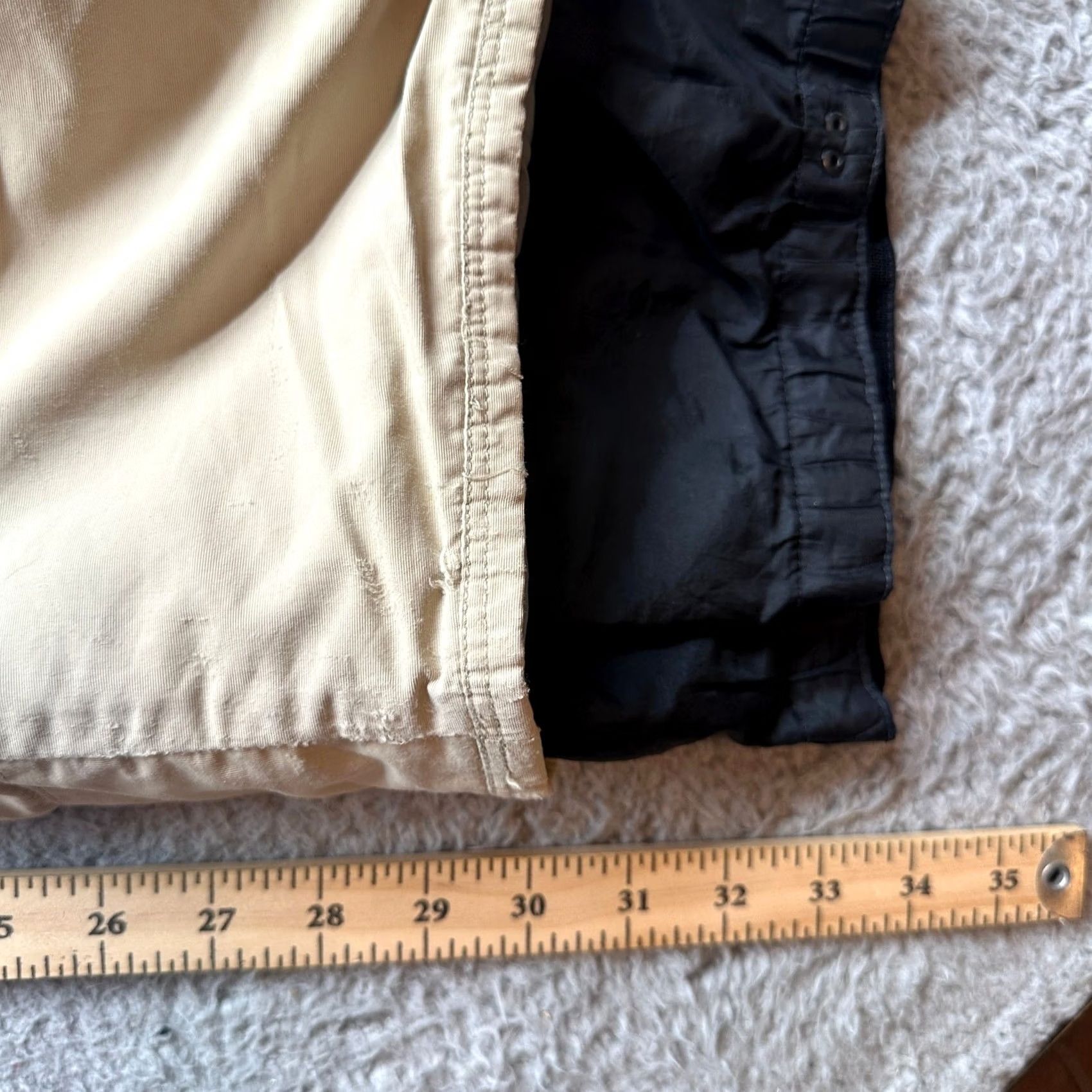 Burton Burton Toast Snow Pants Mens XL Beige Khaki Snowboarding Ski Pants with Pockets Zipper Rise High 34 In Inseam Casual Regular Nylon Polyester Mens Size US 36 / EU 52 - 6 Thumbnail