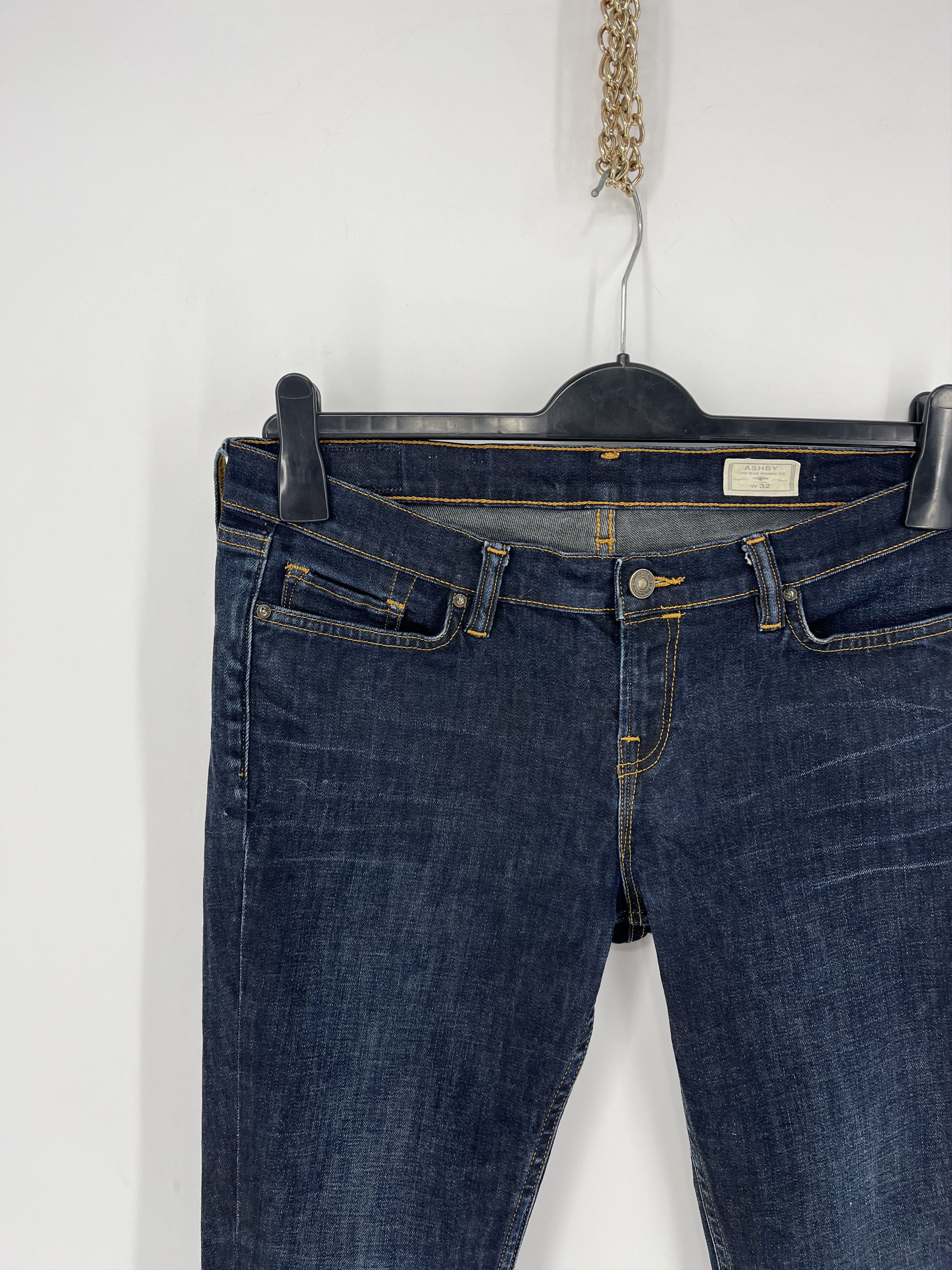 Allsaints Allsaints Rinse Skinny Runner mens jeans y2k luxury pants Size US 32 / EU 48 - 3 Thumbnail