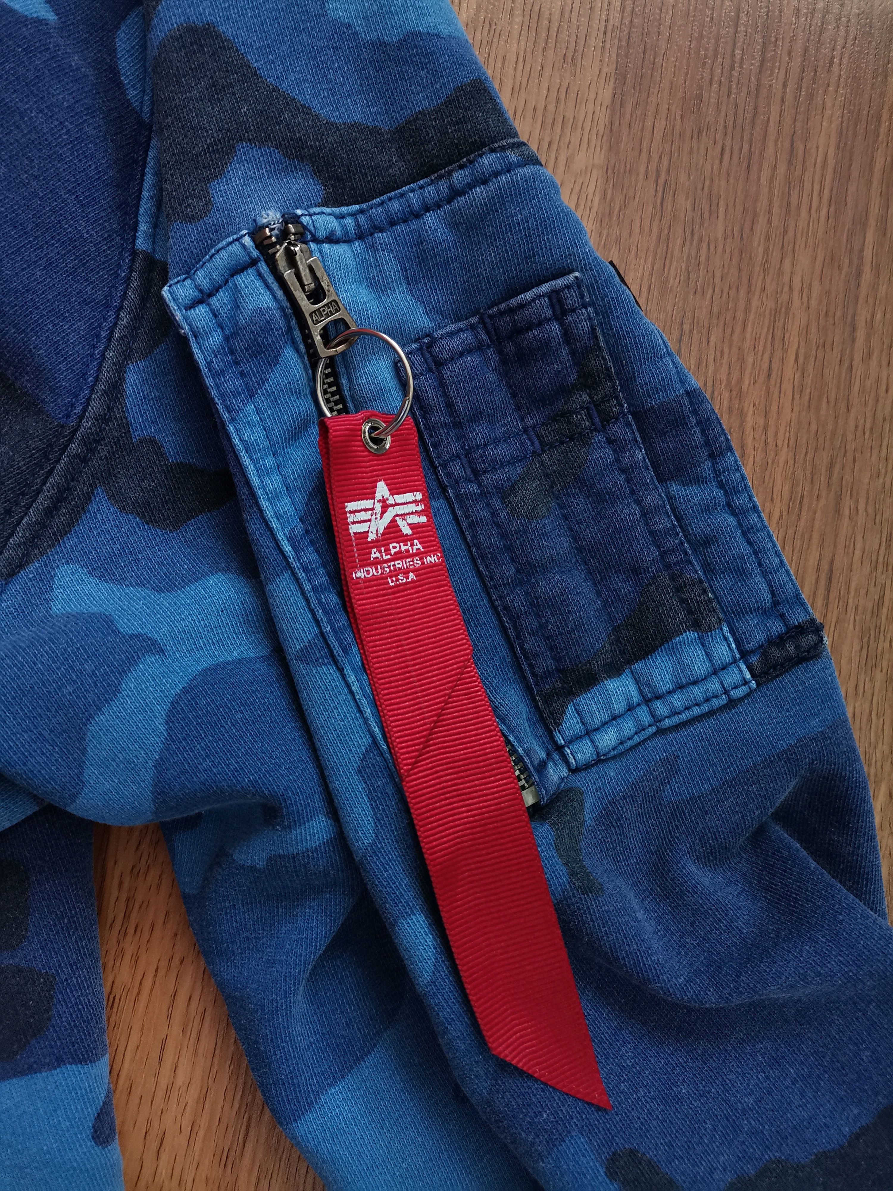 Alpha Industries Alpha Industries Camo Sweatshirt Size US XXL / EU 58 / 5 - 3 Thumbnail