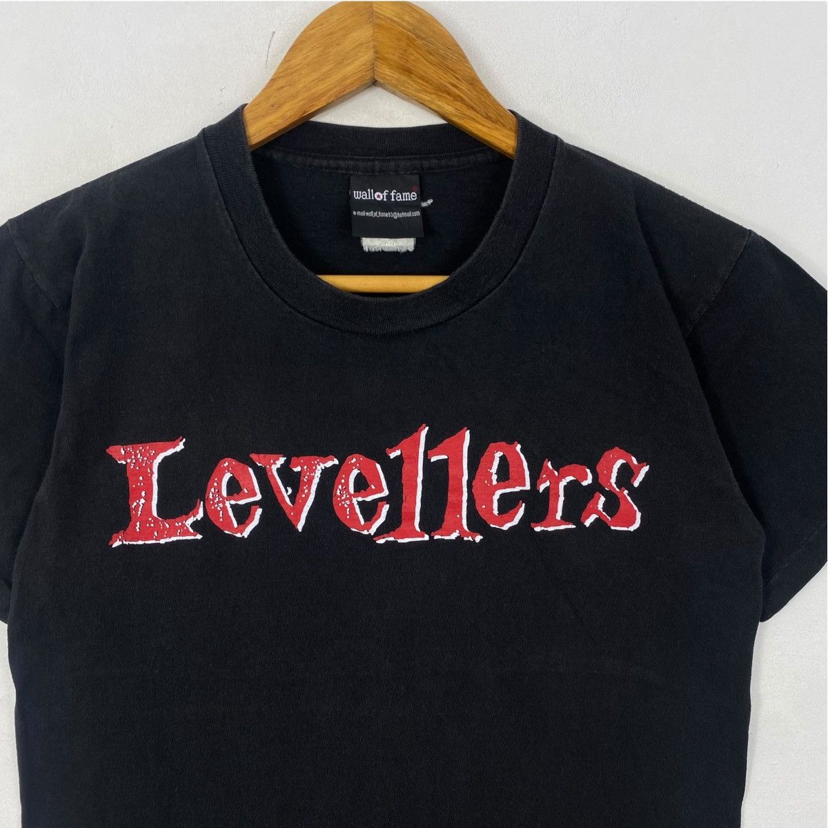 Band Tees × Vintage Vintage 00's LEVELLERS Green Blade Rising Album Band Tee Size US S / EU 44-46 / 1 - 4 Thumbnail