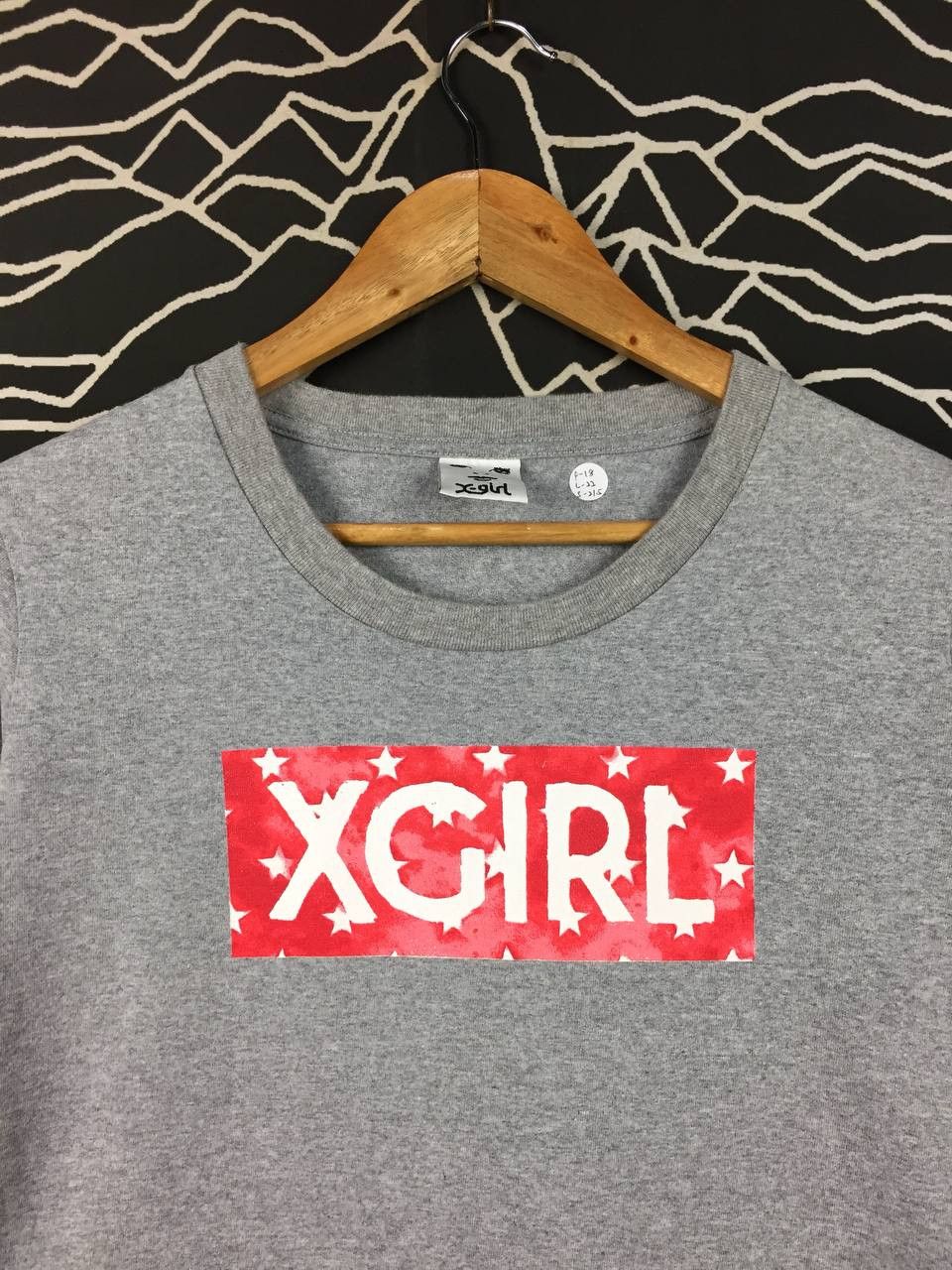 Japanese Brand Vtg X-Girl Made in Japan Box Logo Long Sleeve Tee Size 1 Size US S / EU 44-46 / 1 - 3 Thumbnail