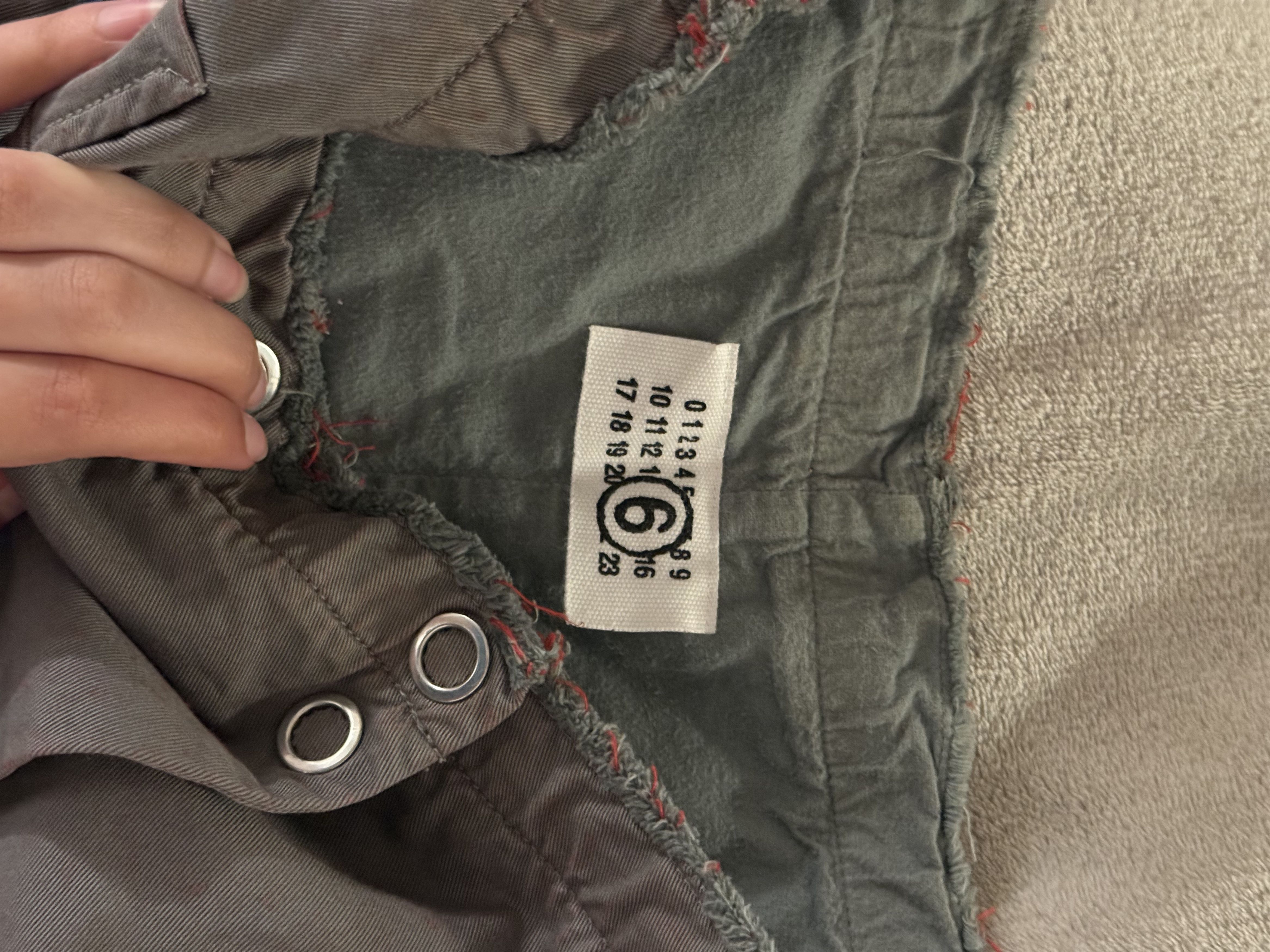 Maison Margiela Maison Margiela Gray Skirt Size 26" / US 2 / IT 38 - 2 Thumbnail