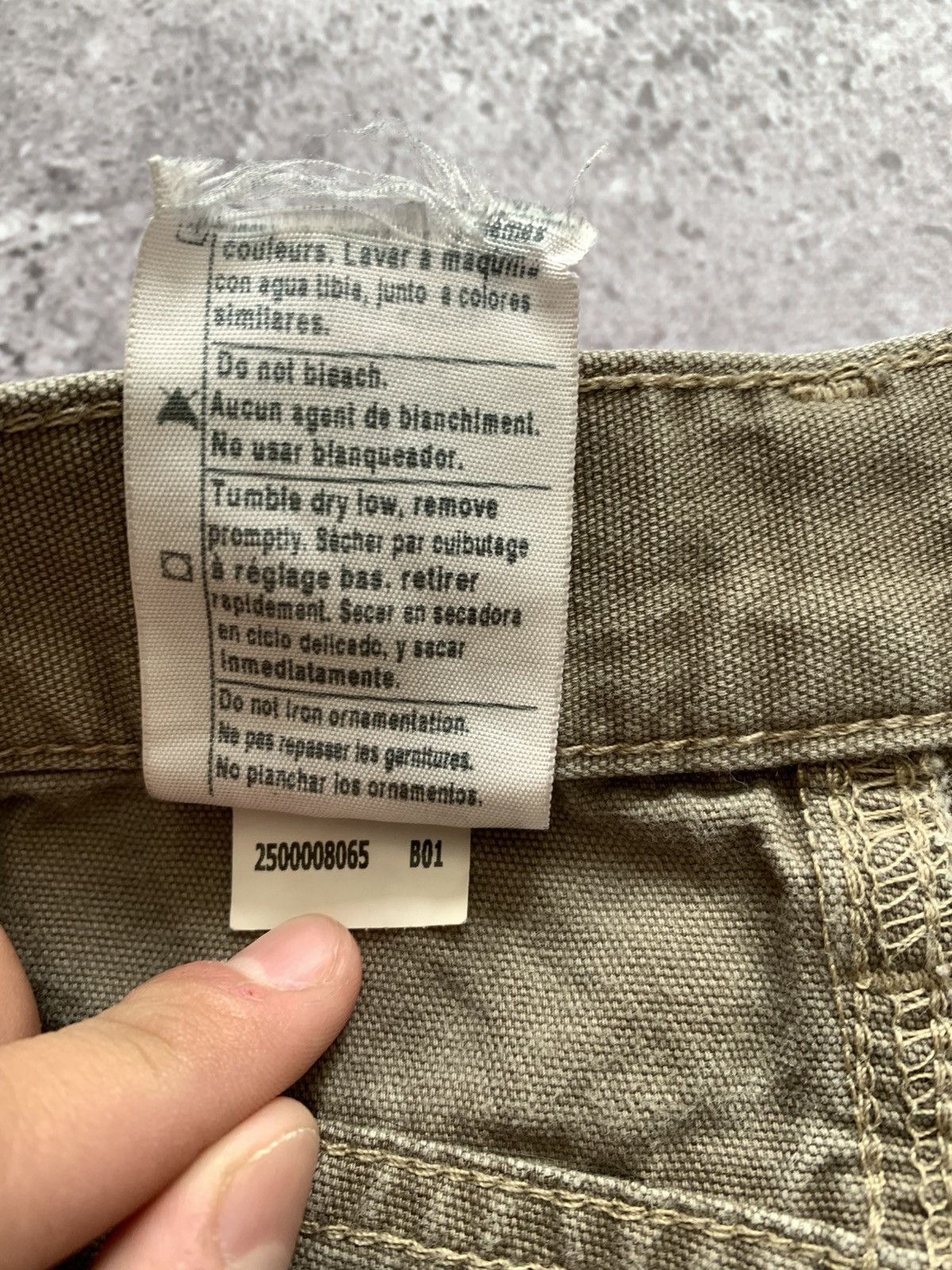 Carhartt 🔥Vintage Carhartt Distressed Work Carpenter Pants Size US 30 / EU 46 - 19 Thumbnail