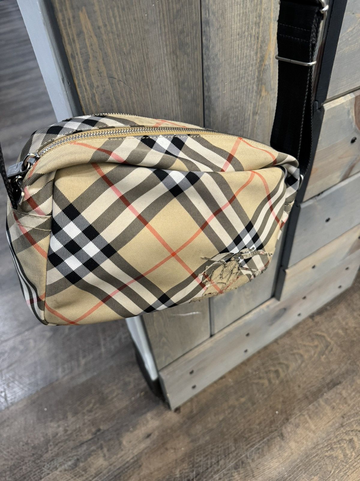 Burberry Burberry Check Crossbody Bag - Size ONE SIZE - 2 Thumbnail