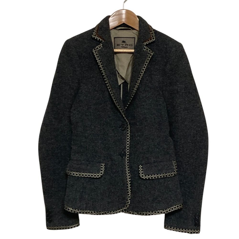 Etro Etro ETRO Wool Jacket Textile Outerwear DUTY FREE for USA Size ONE SIZE - 1 Thumbnail