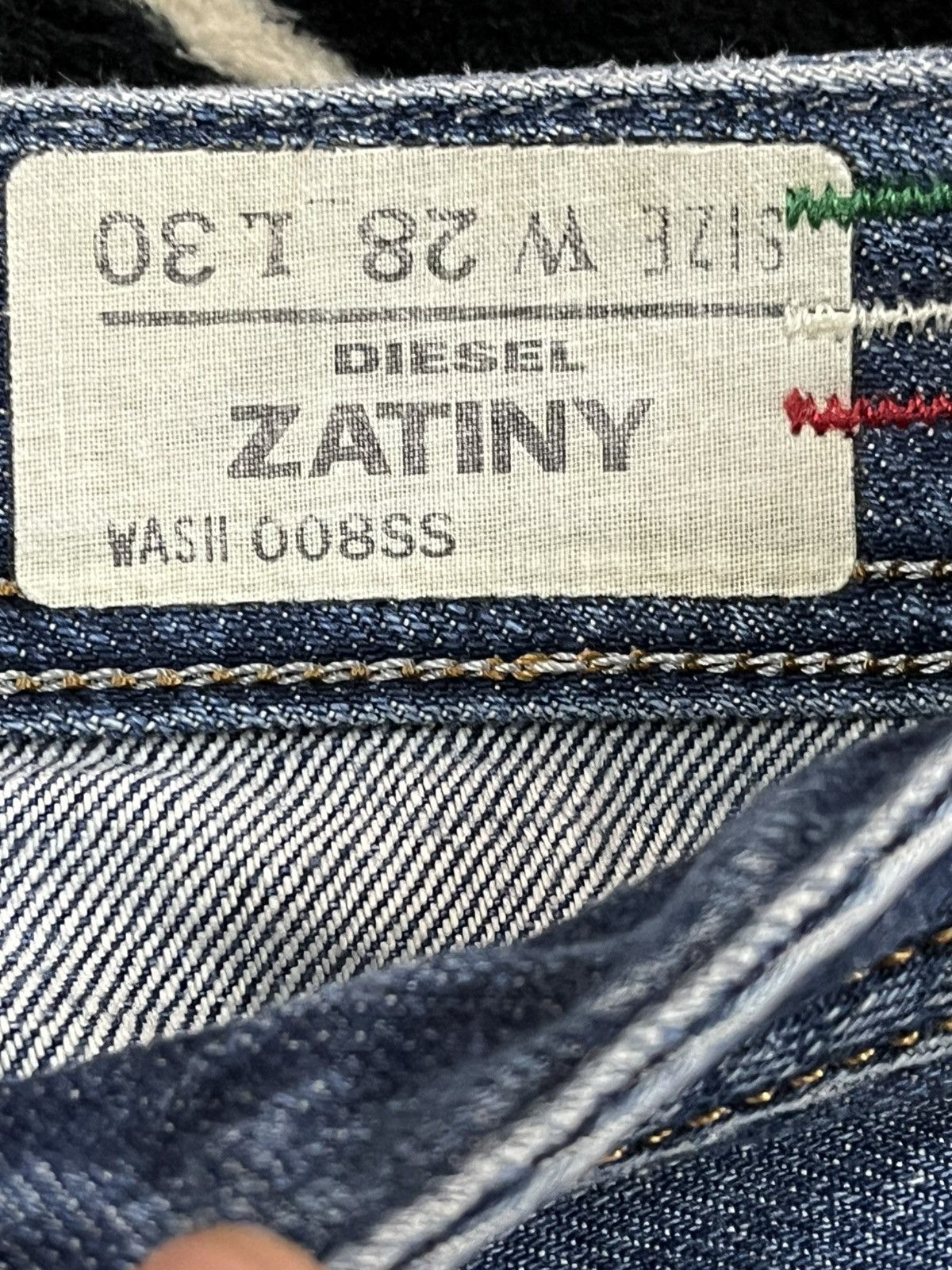 Diesel Vintage Diesel Zatiny Flare Faded Denim Size US 31 - 9 Thumbnail