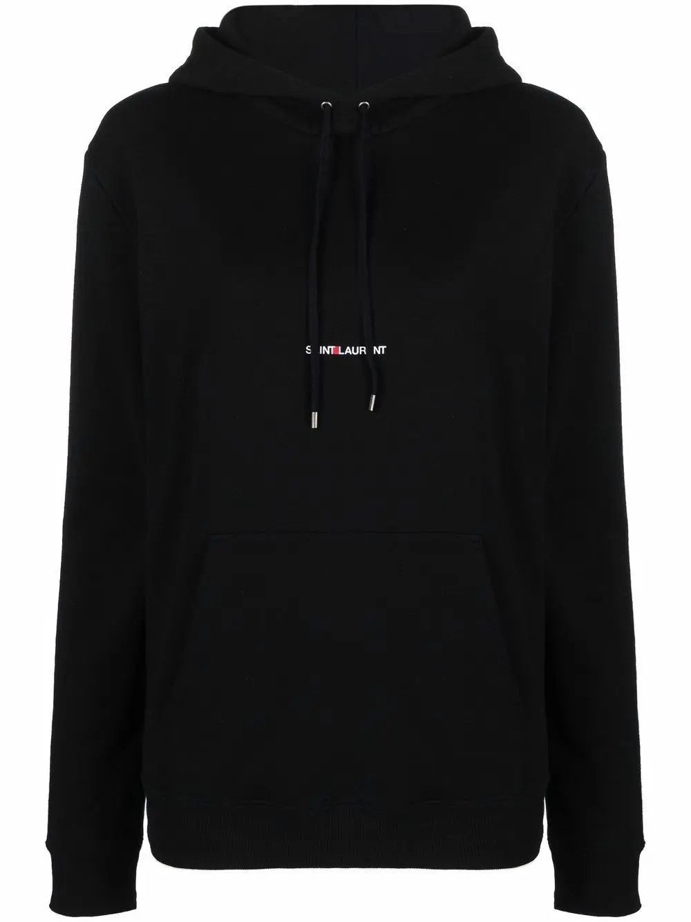 Saint Laurent Paris o1s1wg111124 Dup / Rive Gauche Hoodie in Black Size XL / US 12-14 / IT 48-50 - 1 Thumbnail