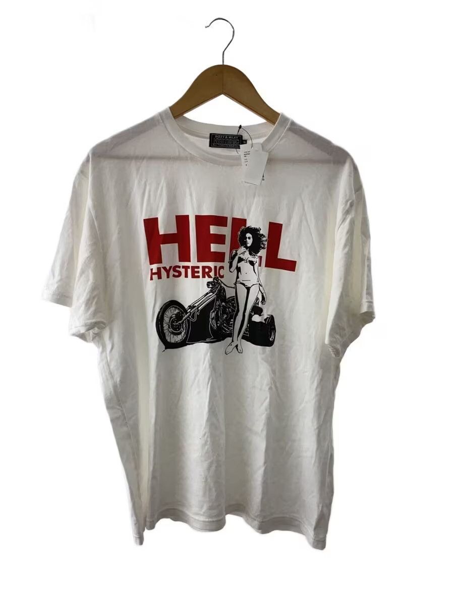 Hysteric Glamour Hysteric Hell Motorcycle Tee Size US XL / EU 56 / 4 - 1 Thumbnail