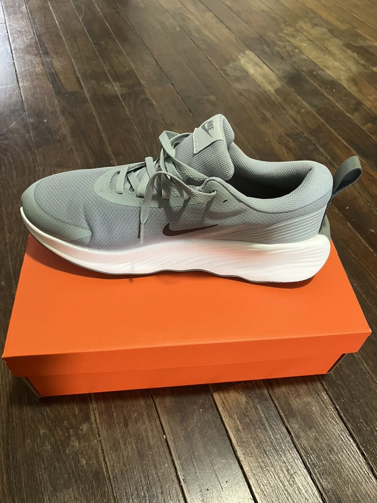 Nike Nike Revolution 6 Running Shoes Gray/Black Brand New Size US 10.5 / EU 43-44 - 7 Thumbnail