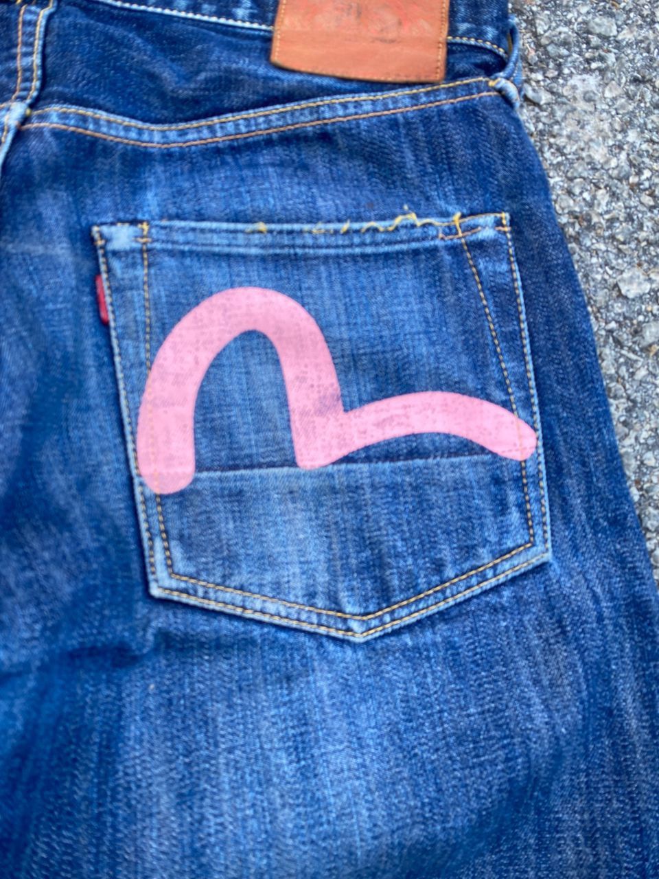 Evisu Vintage Evisu Selvegde Redline Distressed Denim Size US 32 / EU 48 - 6 Thumbnail