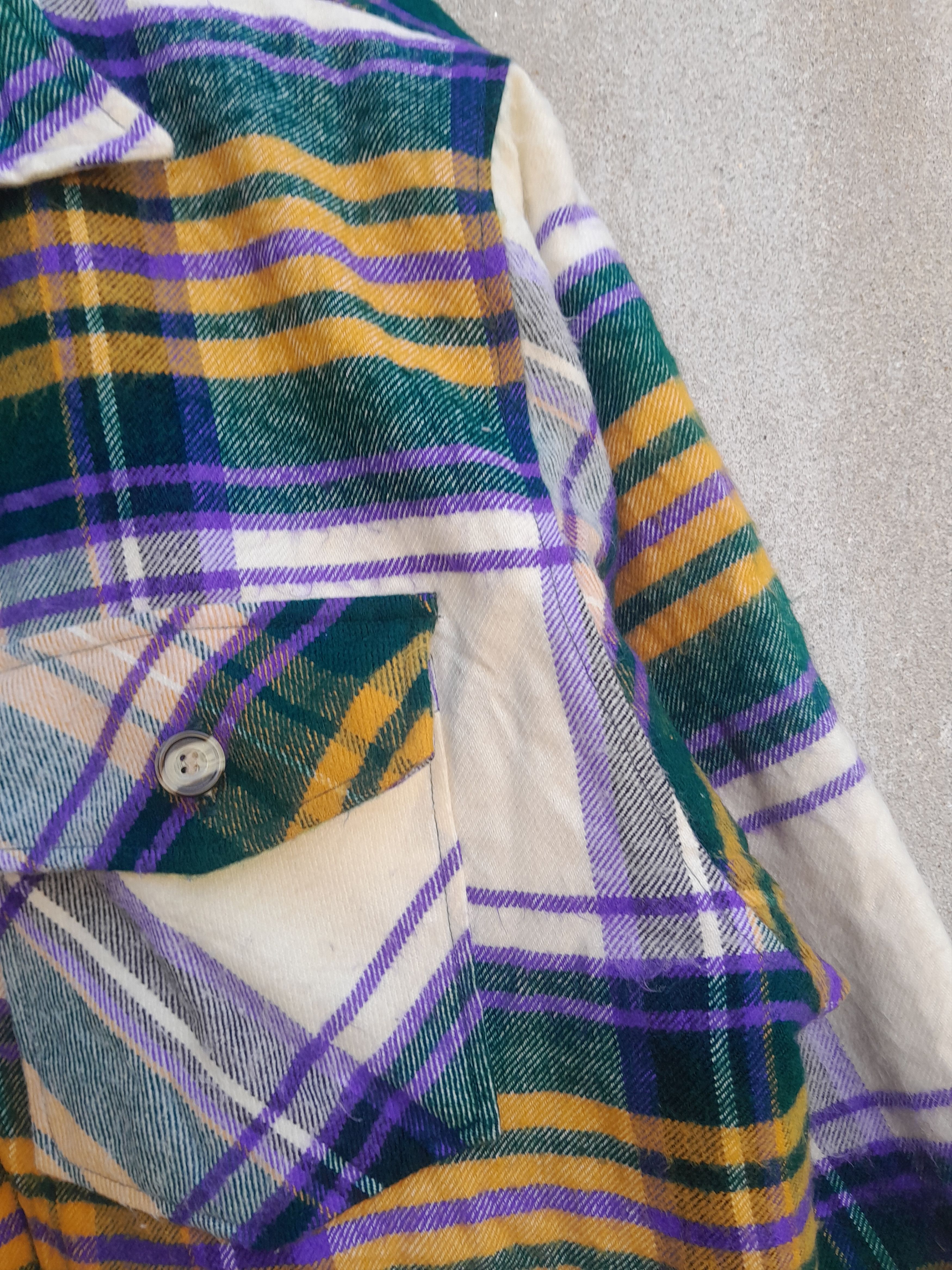 Japanese Brand TASS FINDER Quilted Lining Plaid Flannel Over Jacket M/L Size US M / EU 48-50 / 2 - 4 Thumbnail