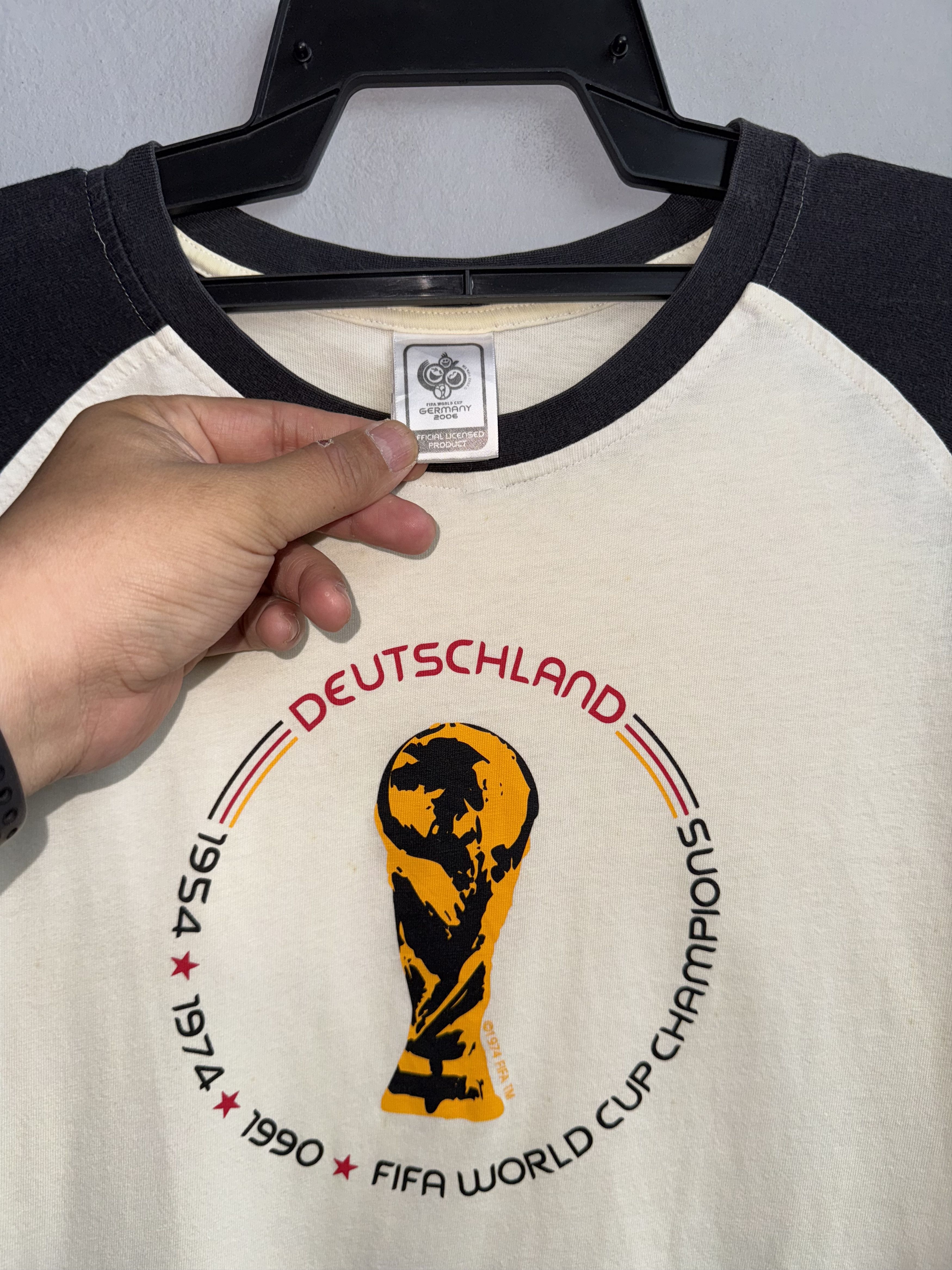Vintage Adidas World Cup 1974's Germany Vintage Shirt Size US L / EU 52-54 / 3 - 2 Thumbnail