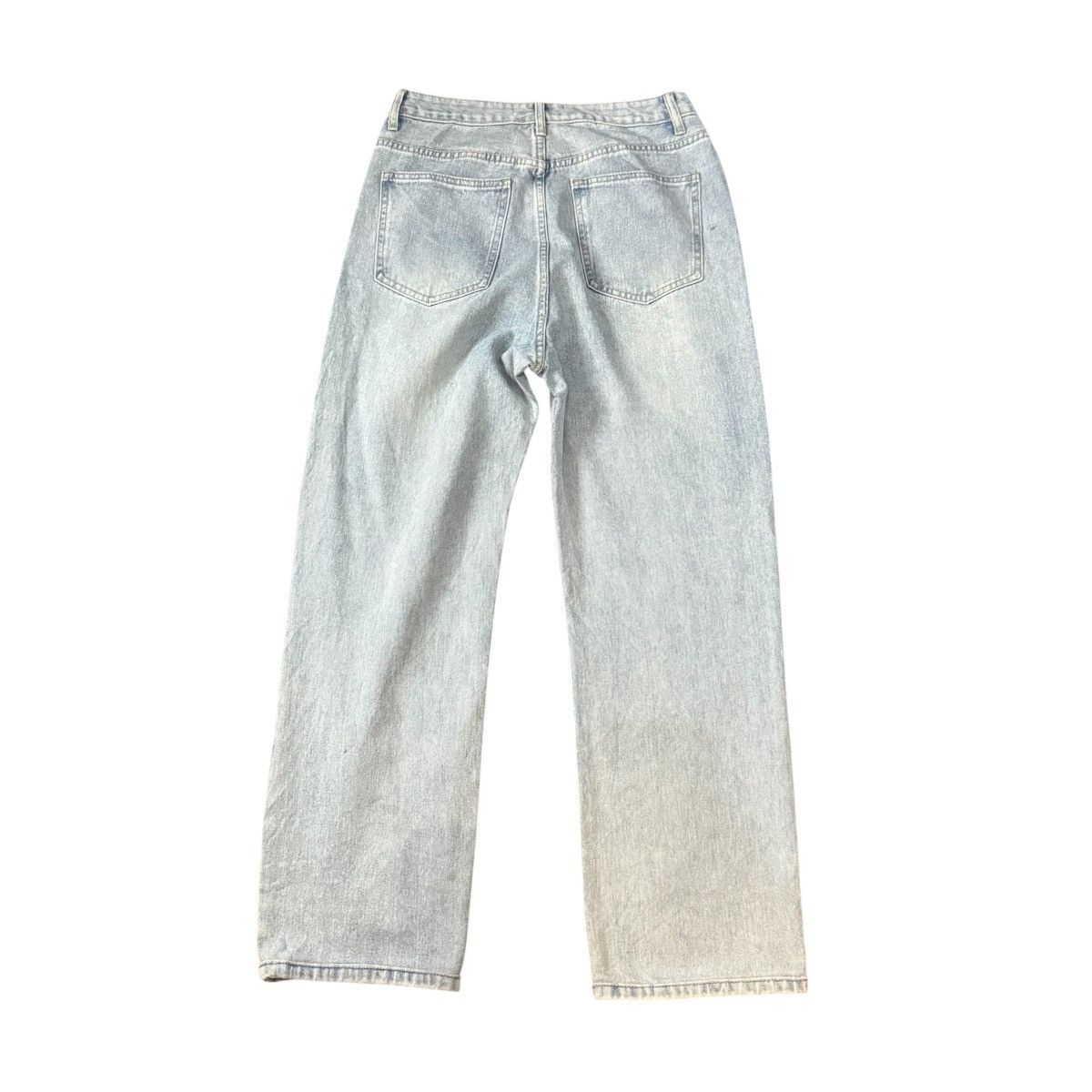Japanese Brand Vintage 90s Verso High Waist Faded Denim Size 29" - 2 Thumbnail