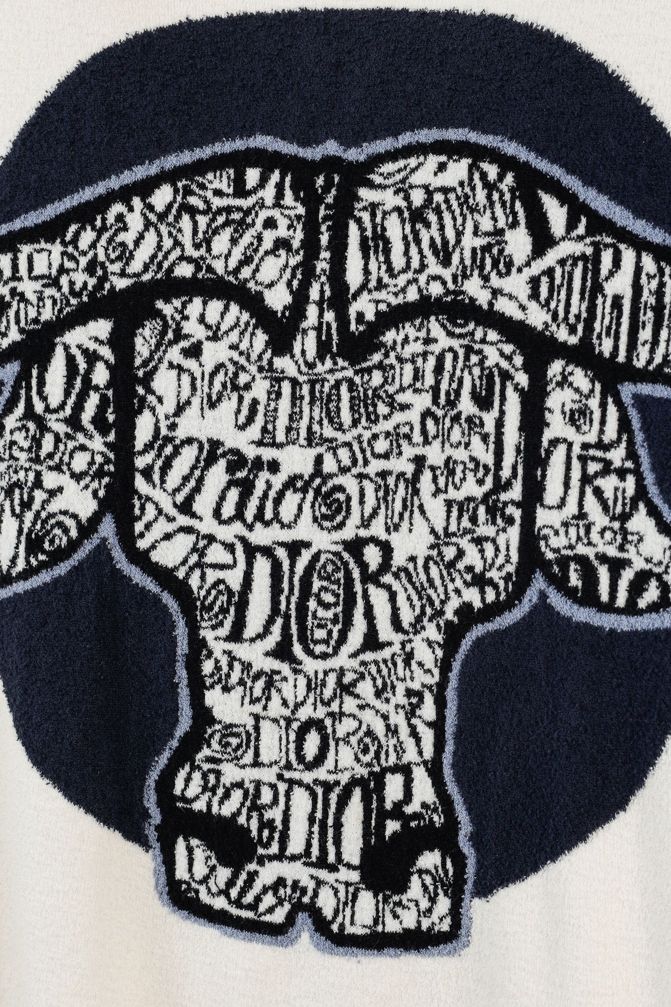 Dior × Stussy Dior x Stussy "Year of the Ox" Ivory Terry Cloth Graphic Tee Size US M / EU 48-50 / 2 - 5 Thumbnail