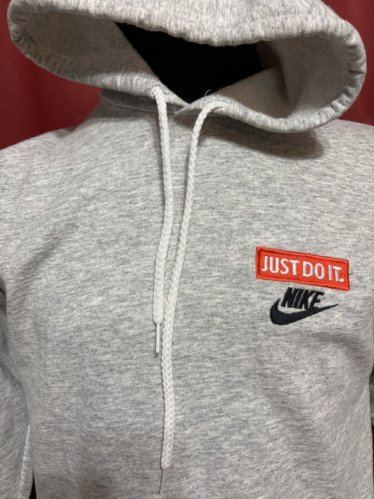 Nike Vintage Nike Hoodie 90’s Box Logo Just Do It Grail Size US M / EU 48-50 / 2 - 3 Thumbnail