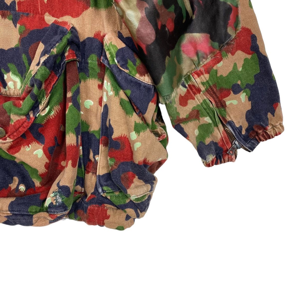 Army Of Me VINTAGE SWISS ARMY COMBAT HEAVYWEIGHT JACKET M83 ALPENFLAGE Size US XL / EU 56 / 4 - 12 Thumbnail