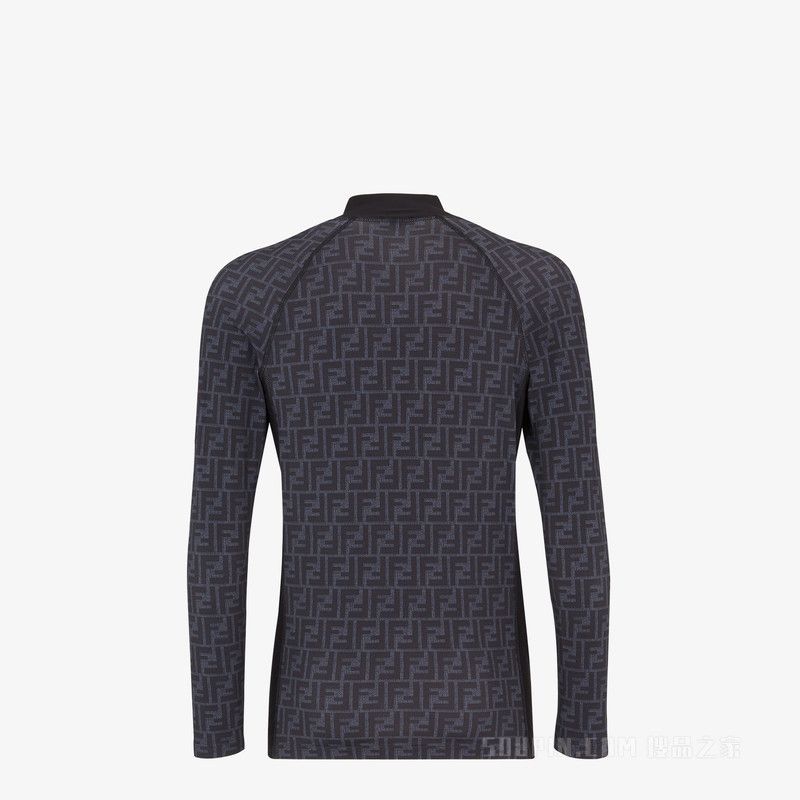 Fendi o1s1wg111125 Jumper in Black Size US M / EU 48-50 / 2 - 2 Thumbnail