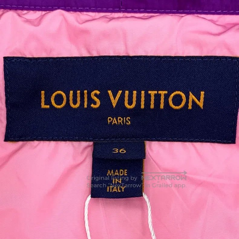 Louis Vuitton Louis Vuitton Color-block logo monogrammed hooded drawstri Size XS / US 0-2 / IT 36-38 - 6 Thumbnail