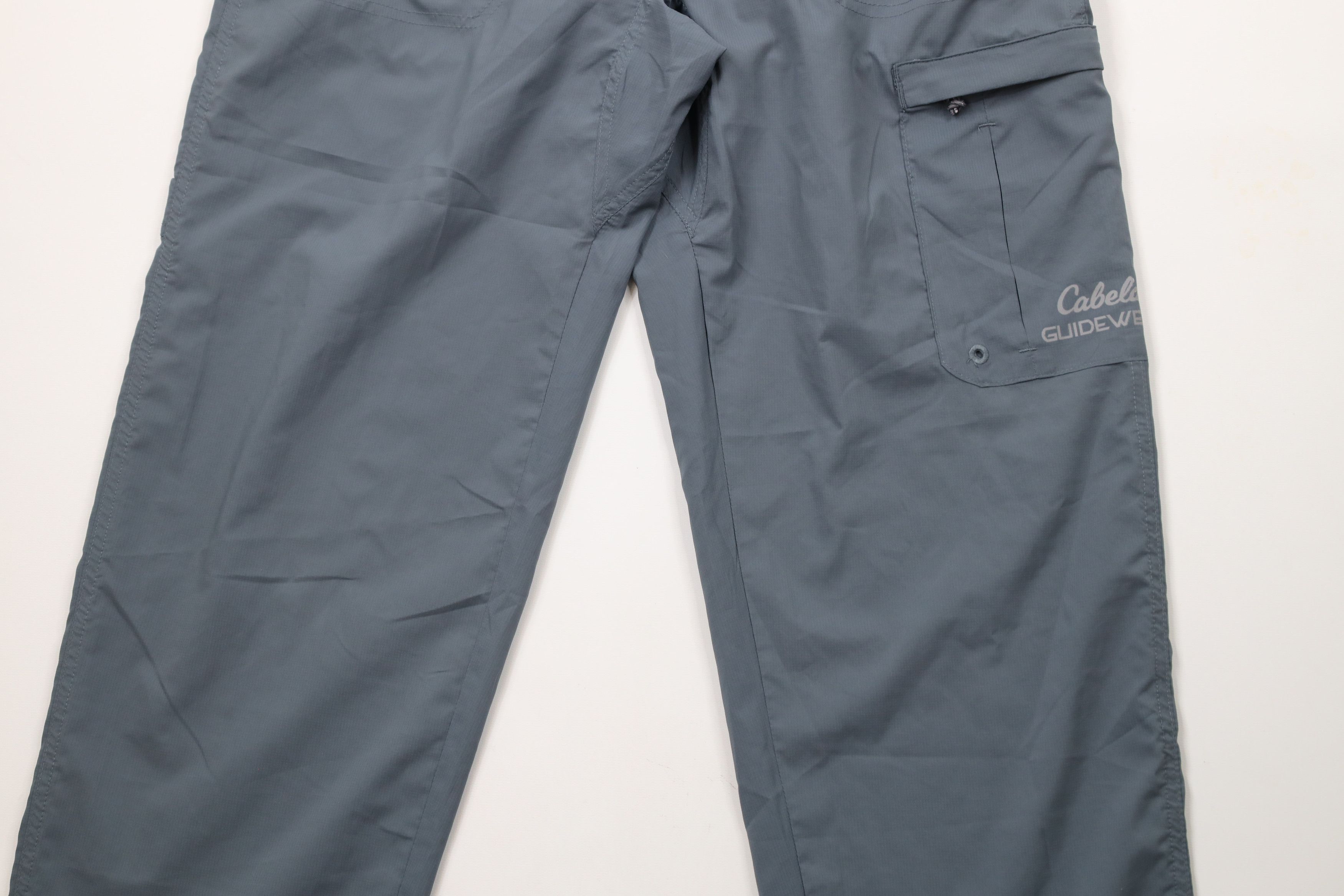 Cabelas × Vintage Cabelas Guidwear Lightweight Outdoor Fishing Trail Pants Size US 34 / EU 50 - 3 Thumbnail