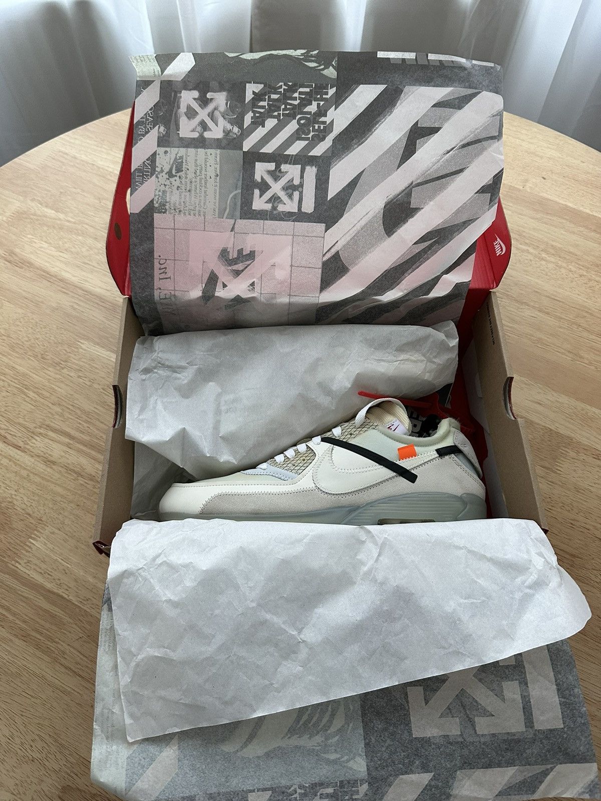 Nike × Off-White Size 10.5 - Nike Air Max 90 x OFF-WHITE The Ten 2017 Size US 10.5 / EU 43-44 - 10 Thumbnail