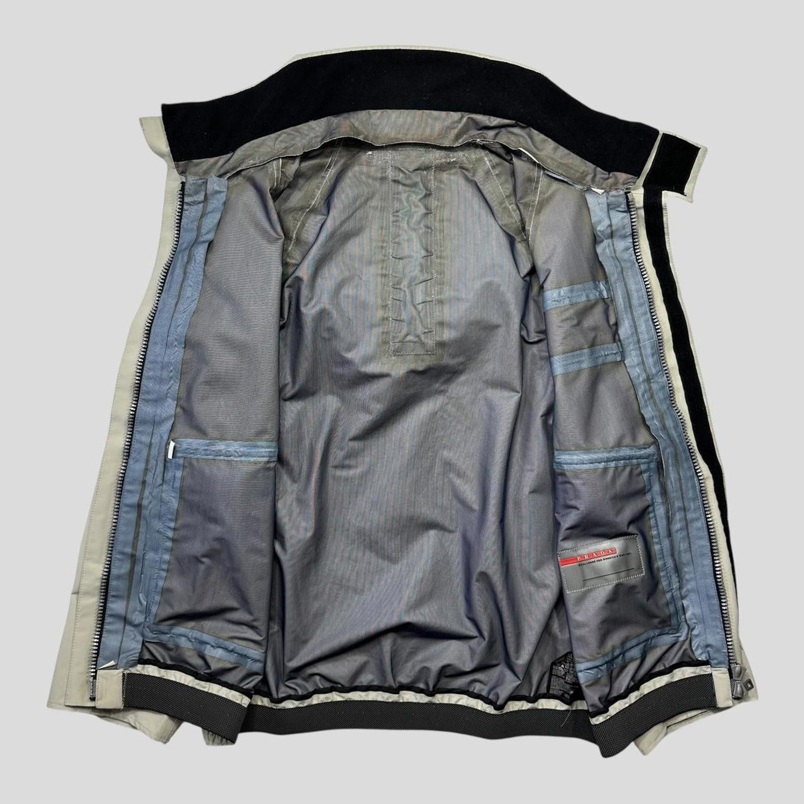 Prada Prada Challenge 2003 Team Exclusive Goretex Sail Jacket IT50 Size US L / EU 52-54 / 3 - 6 Thumbnail